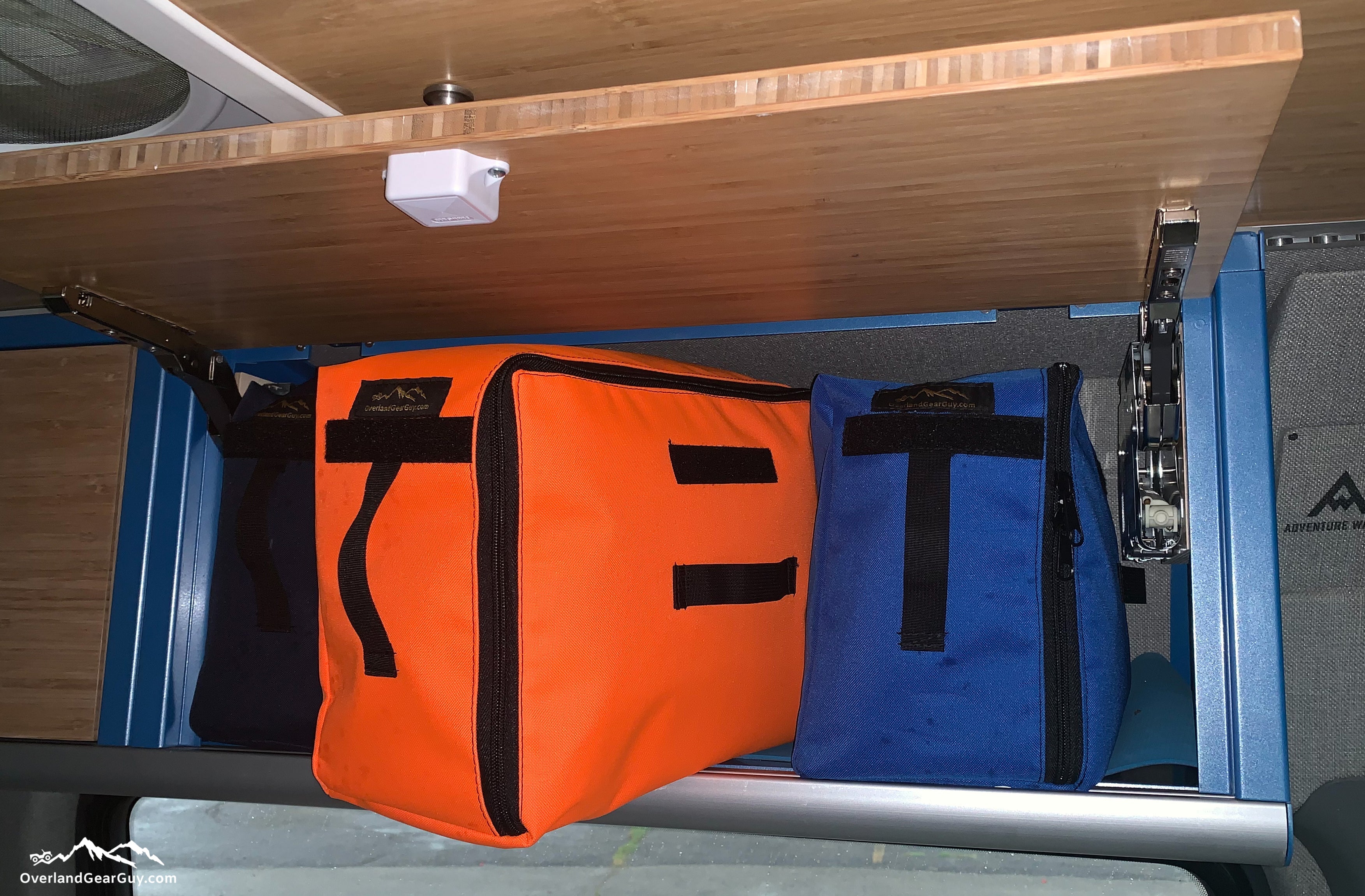 Van Overhead Storage Locker Divider Bags