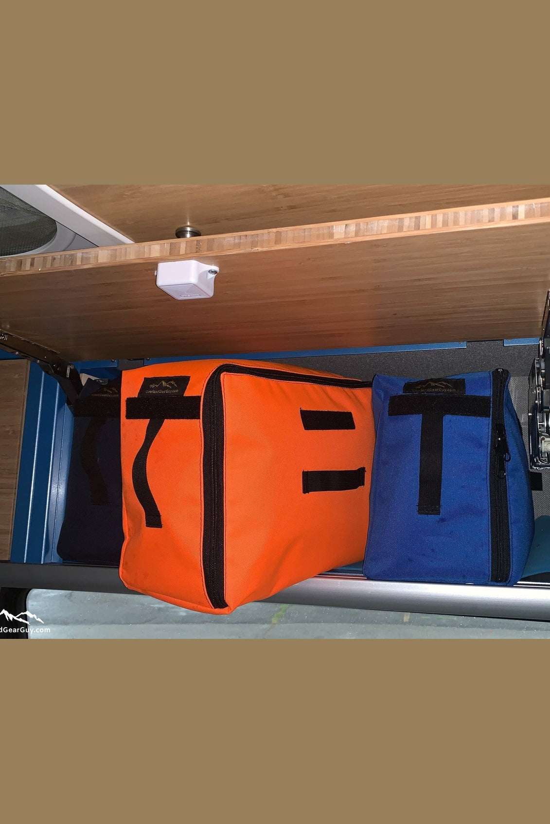Overhead Cabinet Storage Divider Bags