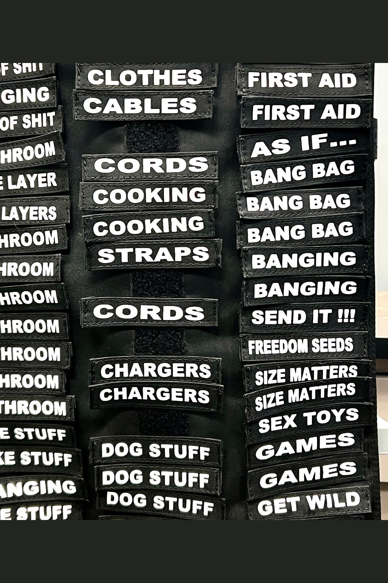 Custom Velcro Name Tags