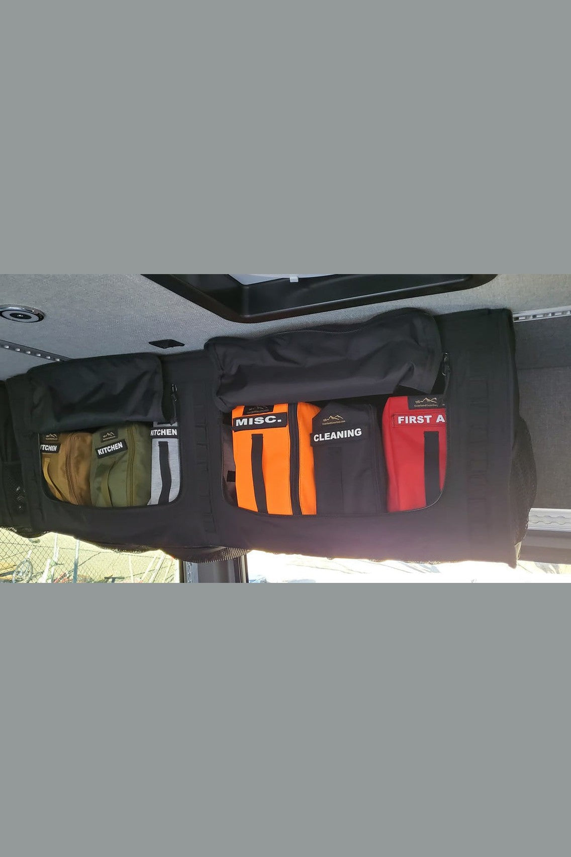 Van Overhead Storage Locker Divider Bags