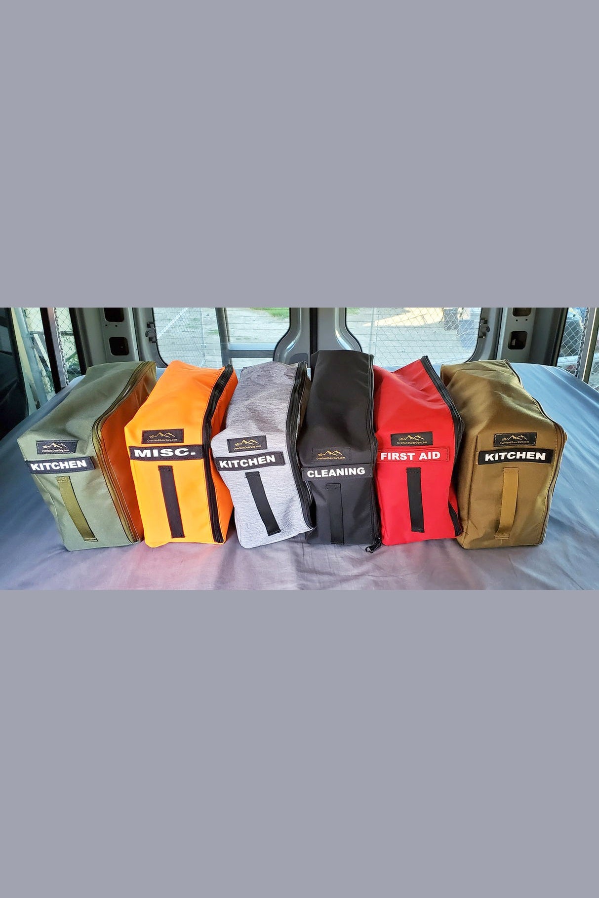 Van Overhead Storage Locker Divider Bags