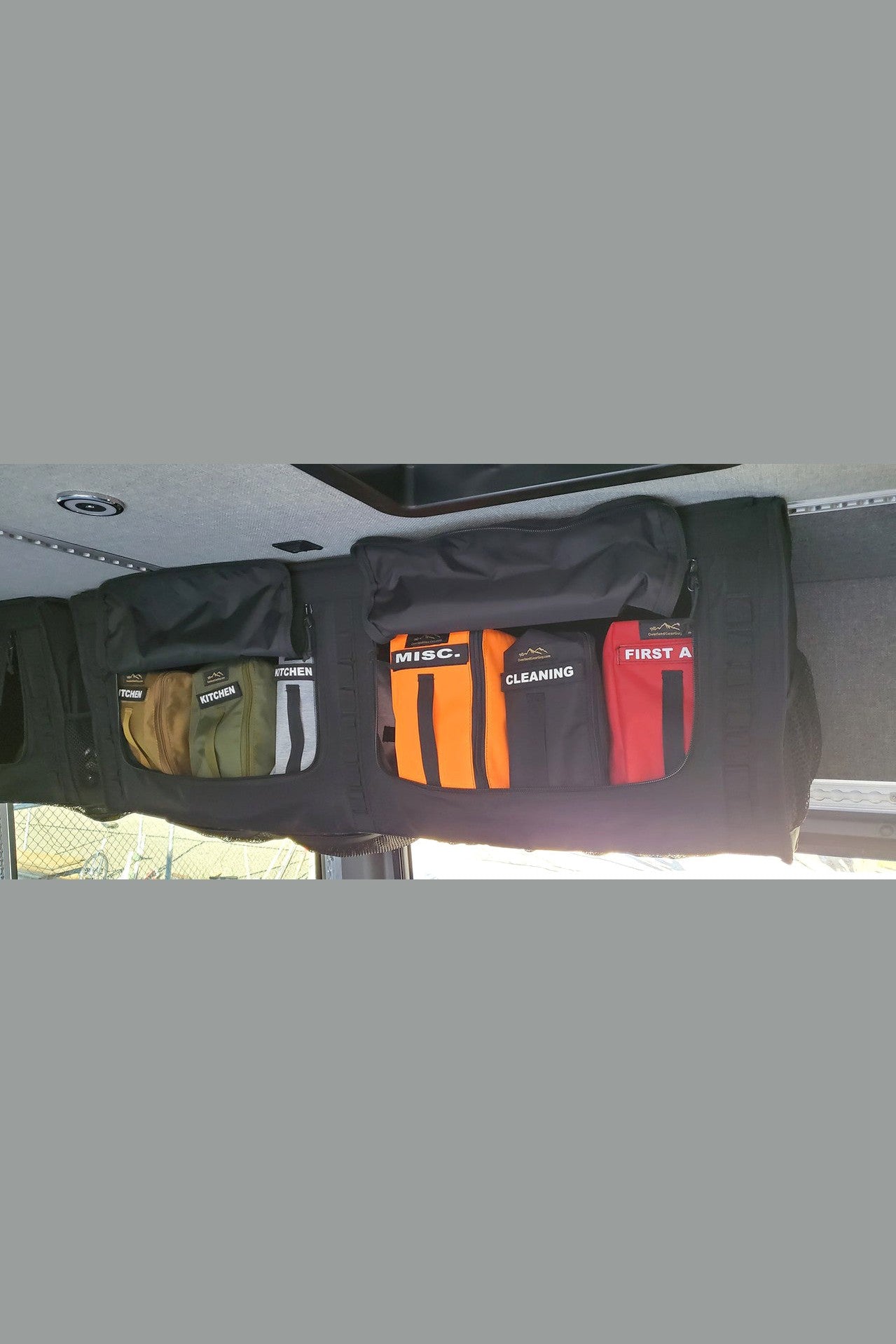 Van Overhead Storage Locker Divider Bags