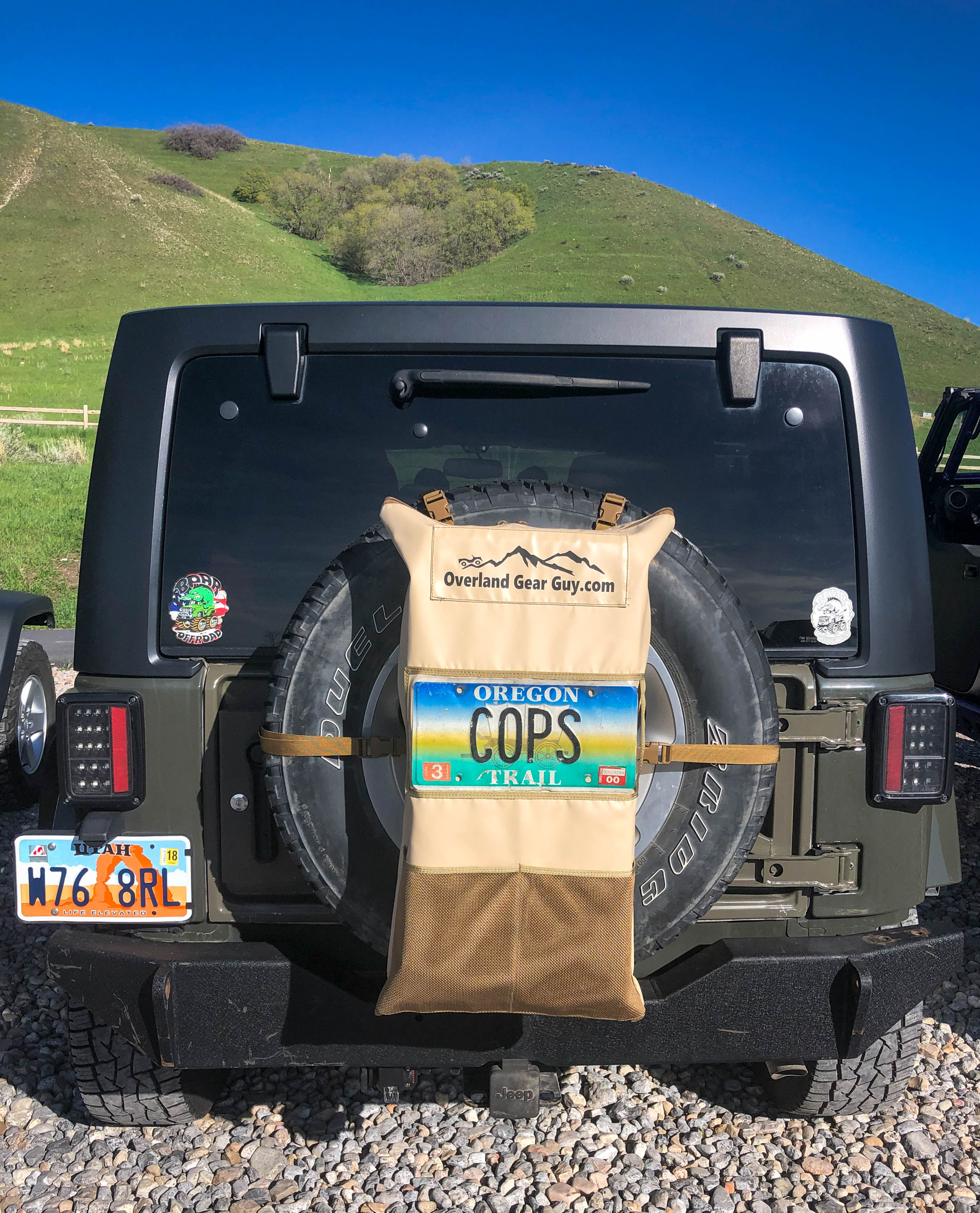 Pack It Out Bag II - With Lic Plate Holder