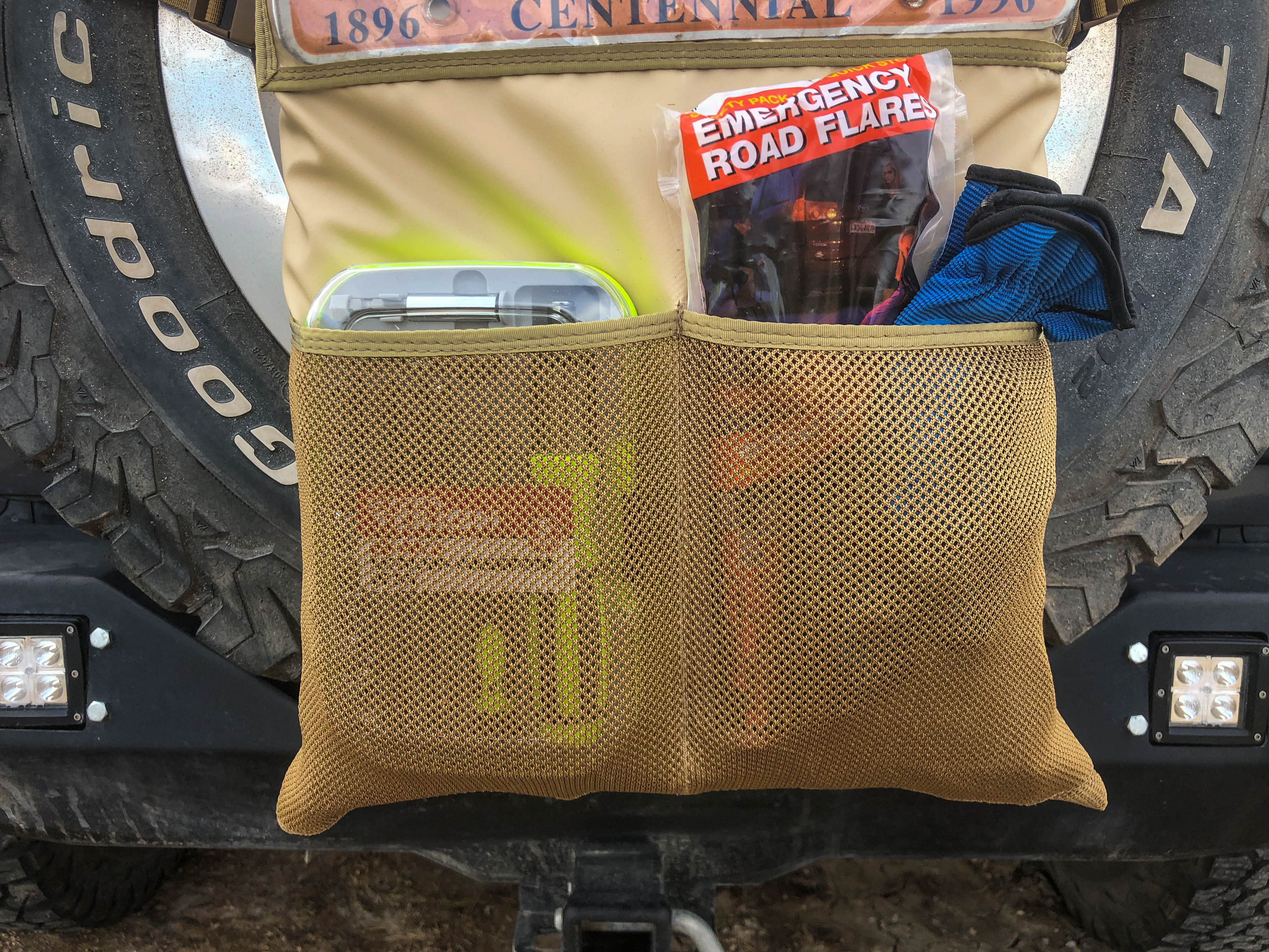 Pack It Out Bag II - With Lic Plate Holder