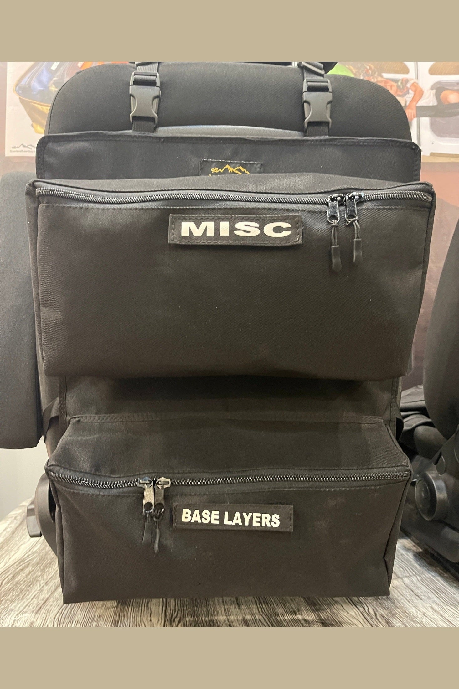 Overlander 2 Seat Organizer