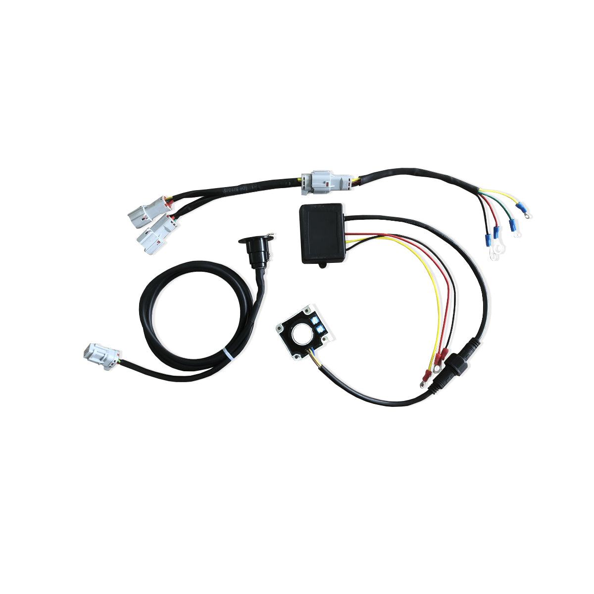 Overload protection device OLP145VS12 for electric winch safety with shunt resistor and wiring harness