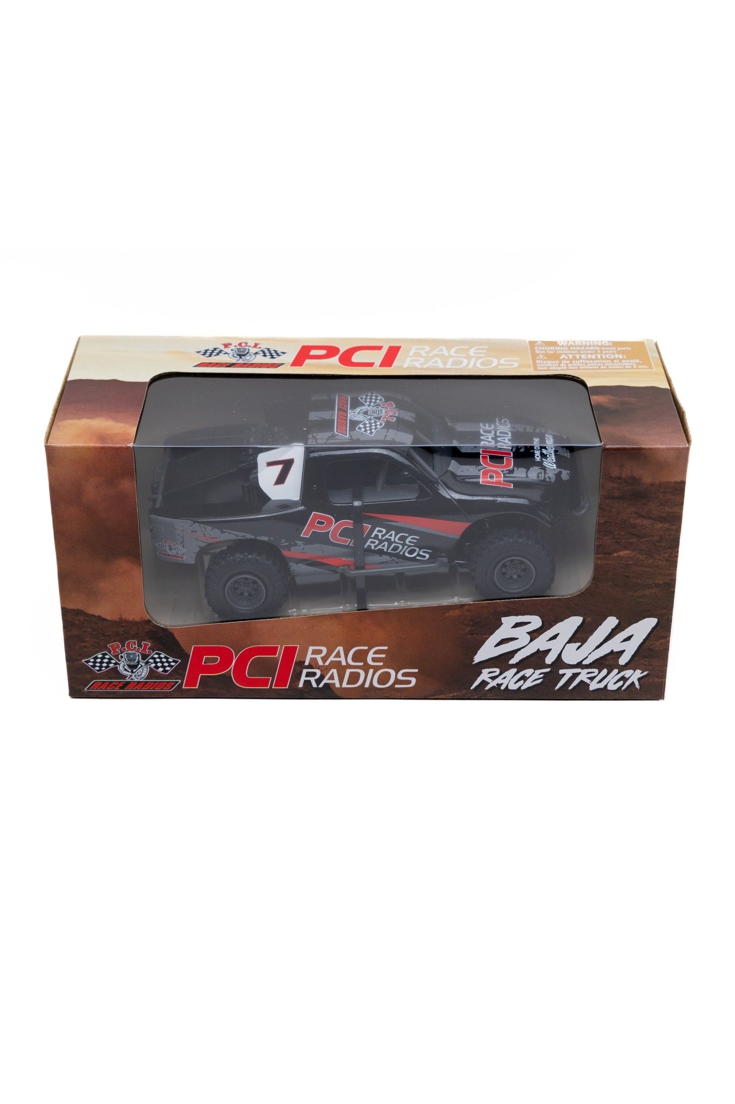 PCI Baja Race Truck Toy: Authentic 1:24 Scale Miniature Replica for Off-Road Racing Fans