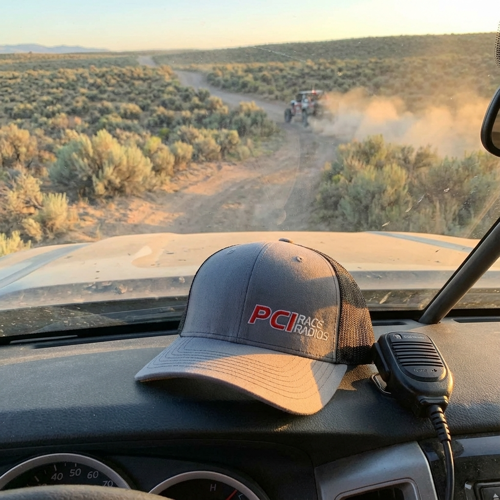 PCI Youth Trucker Hat | Heather Gray and Black Youth Hat