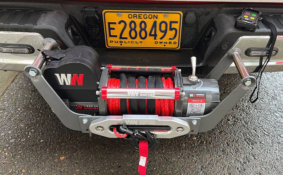 Winch Cradle Universal Mount Plate - Fits Up to 12,000 LBS Winch