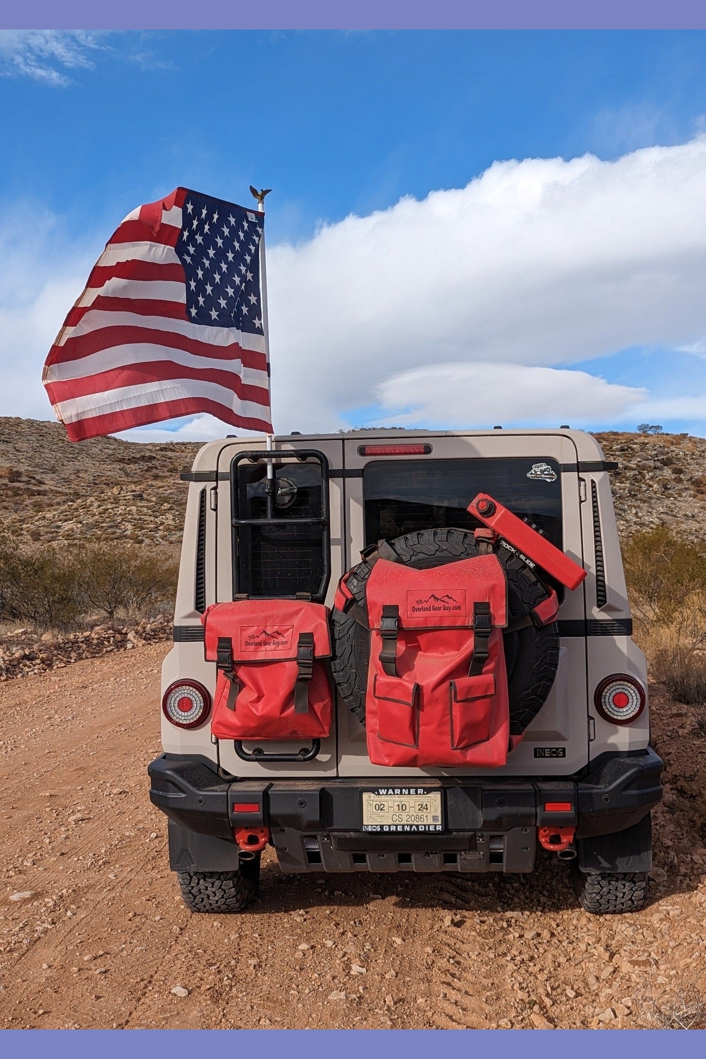 INEOS Grenadier Adventure Gear Bag Ladder