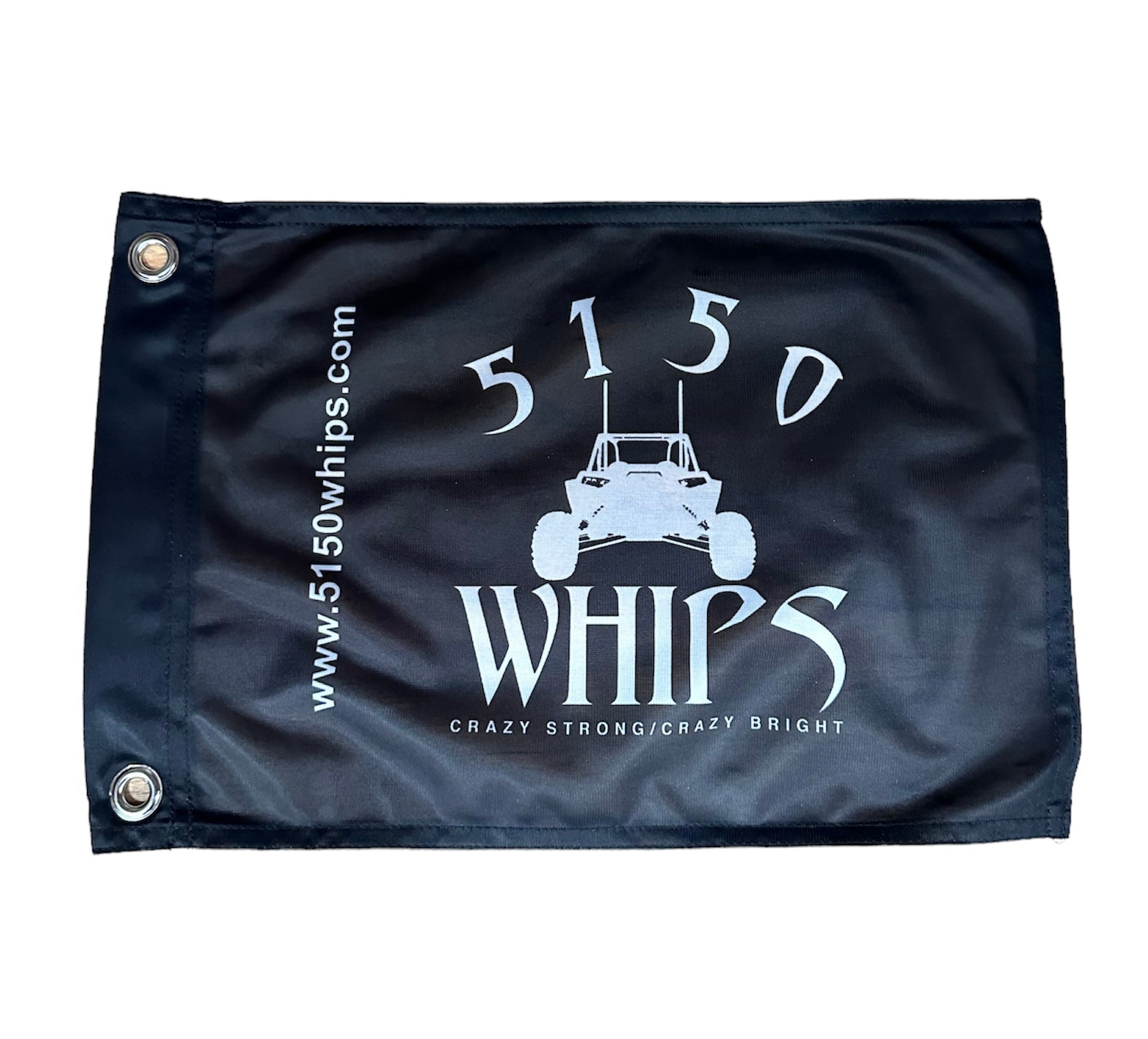 Official 5150 Whips replacement flag with heavy-duty fabric and reinforced edges for all 5150 LED whips.