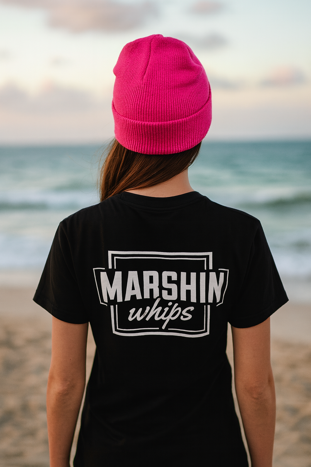 Marshin Whips Pink Beanie