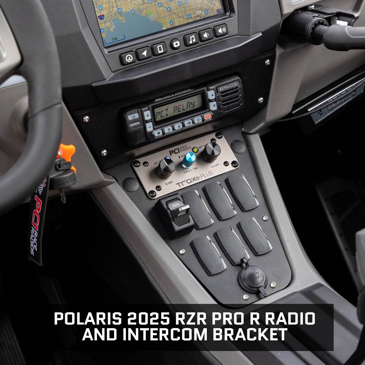 RZR PRO Series 2025 Trax UTV Communications Package - PCI Race Radios