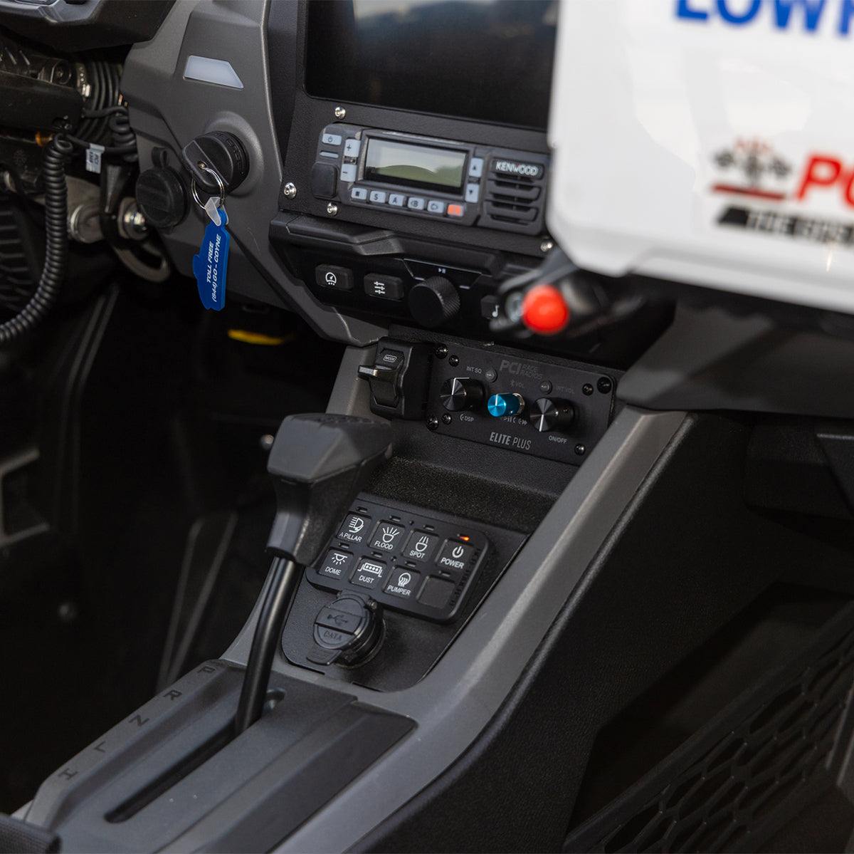 Polaris 2026+ RZR Pro R Intercom and Switch Pros 8 Bracket - PCI Race Radios