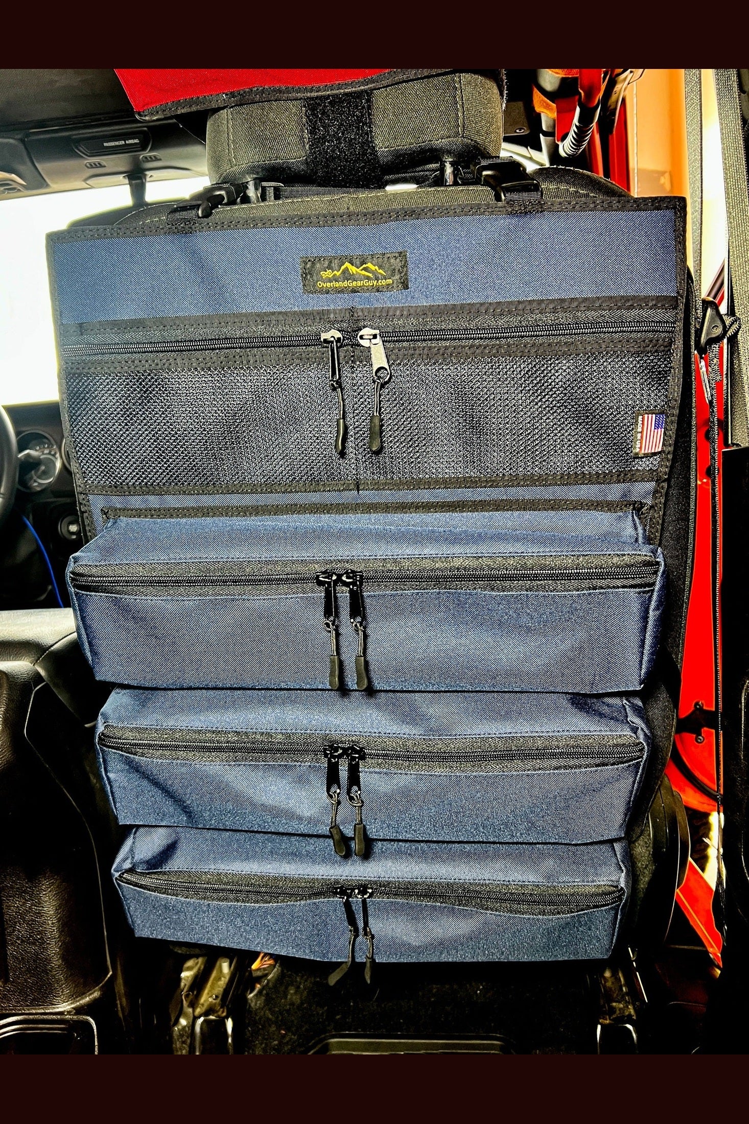 Poplar Seat Organizer