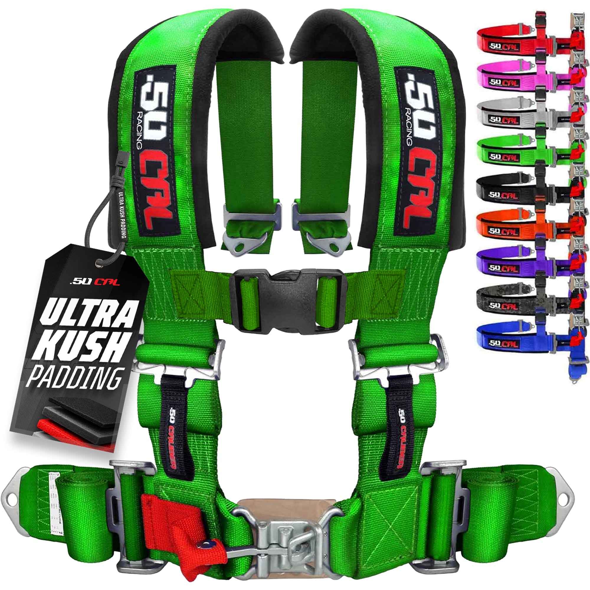 Pro Series 2" 4 point Latch Harness 50 Caliber Racing Harness