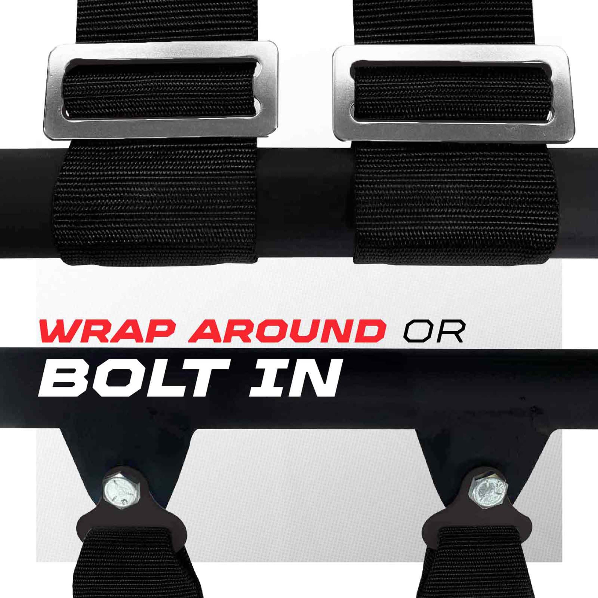 Pro Series 2" 4 point Latch Harness 50 Caliber Racing Harness