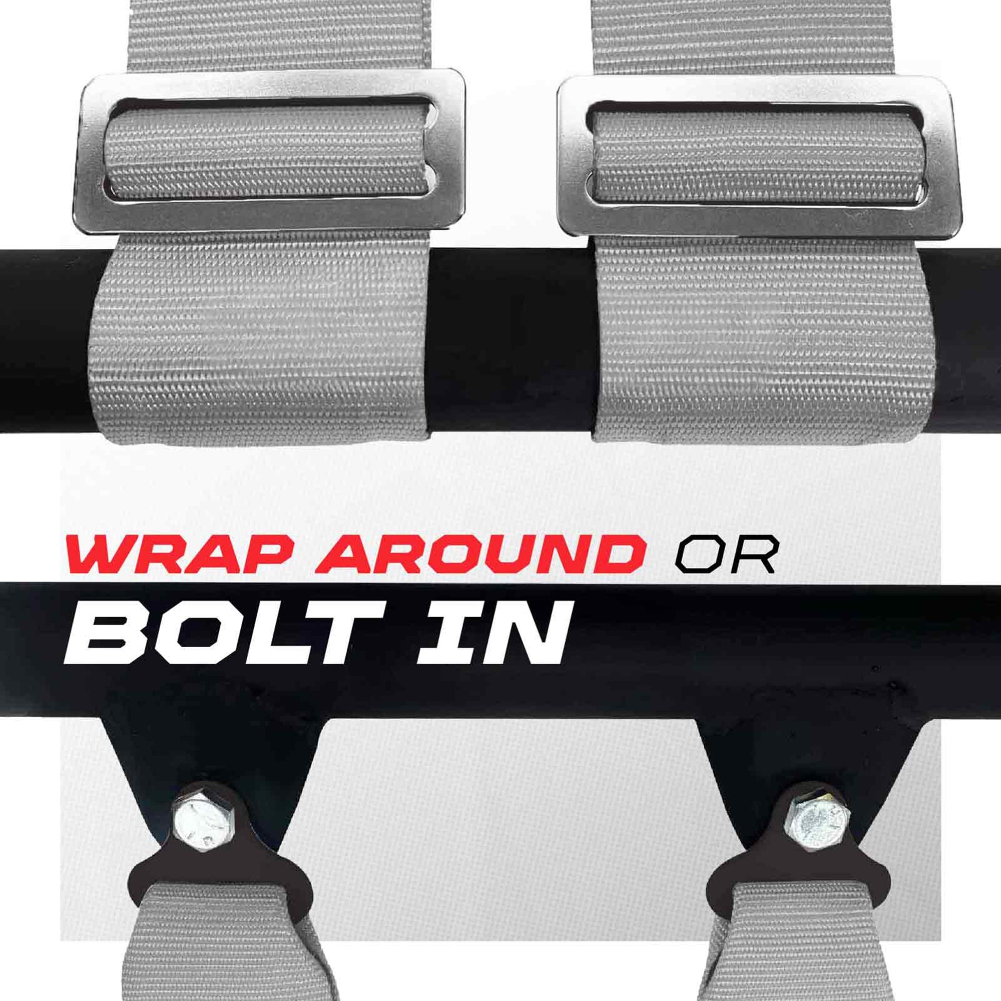 Pro Series 2" 4 point Latch Harness 50 Caliber Racing Harness