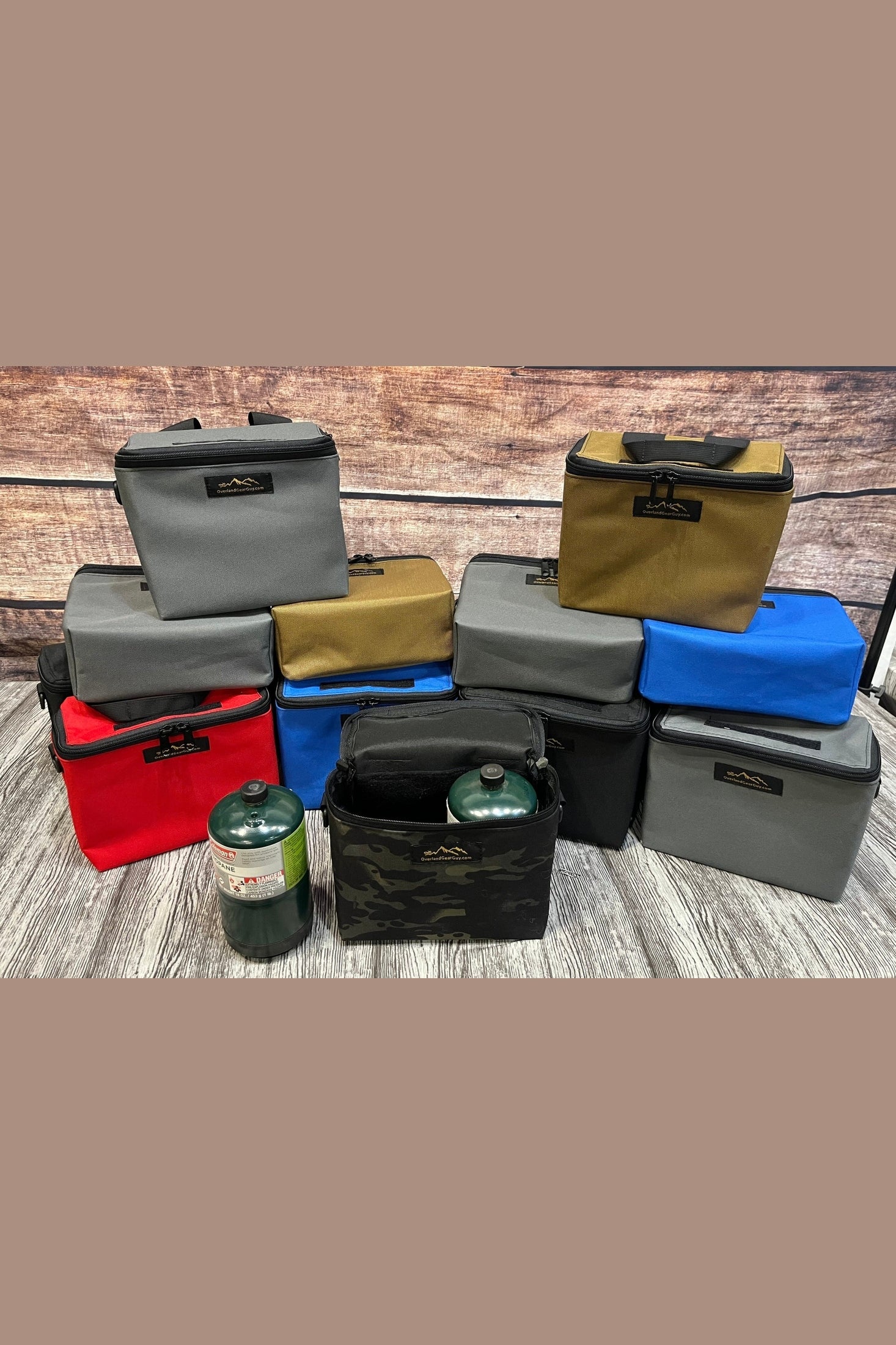 Dual Propane Bottle Pouch