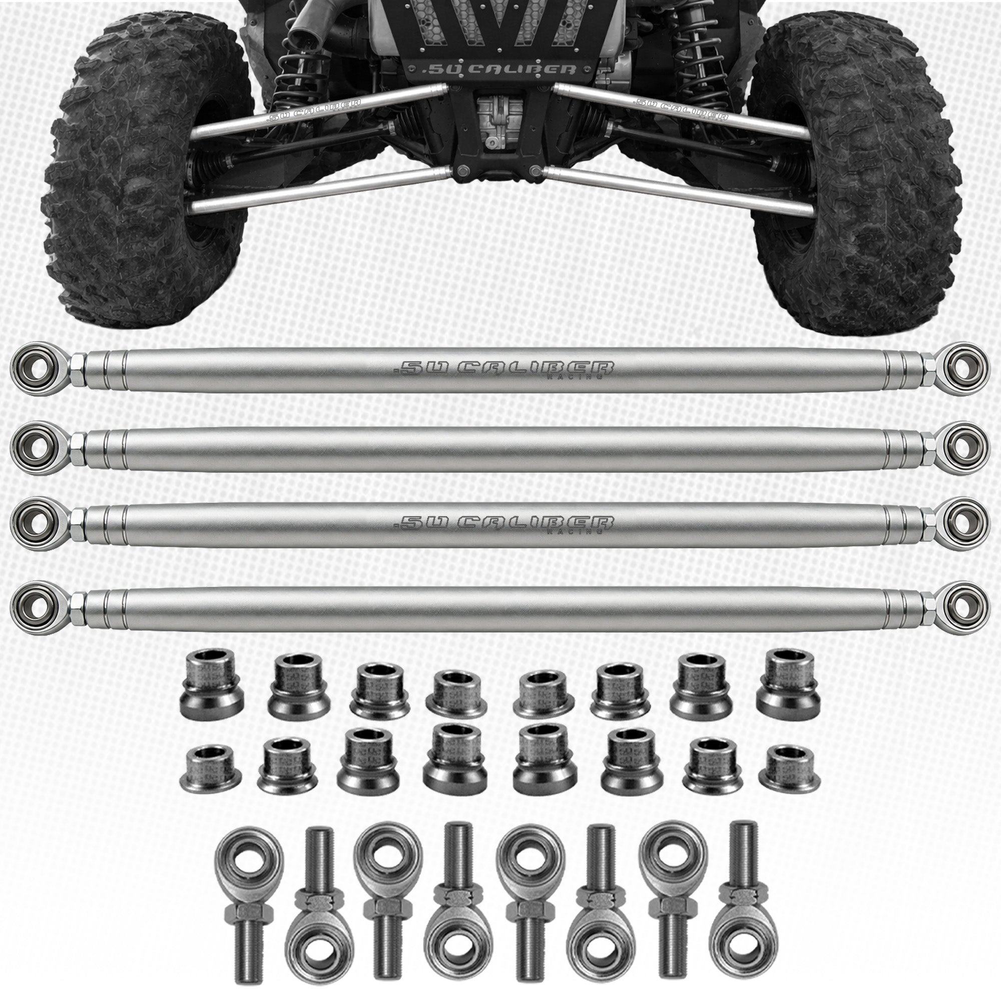 XP Turbo CNC Billet Radius Rods