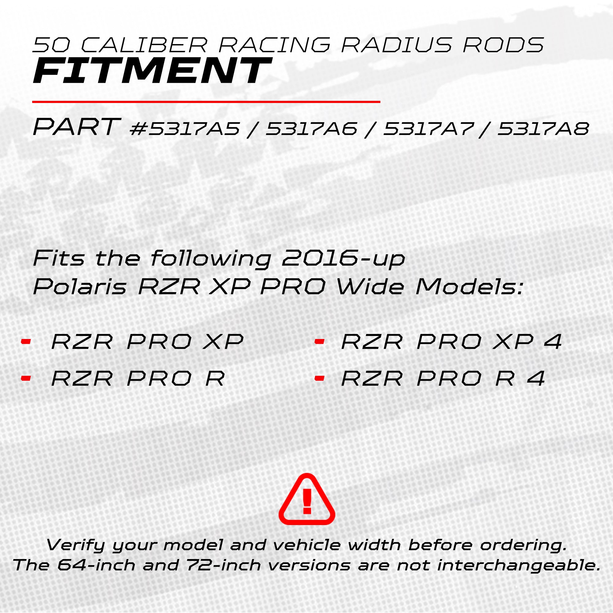 2022+ RZR PRO R CNC Billet Radius Rods