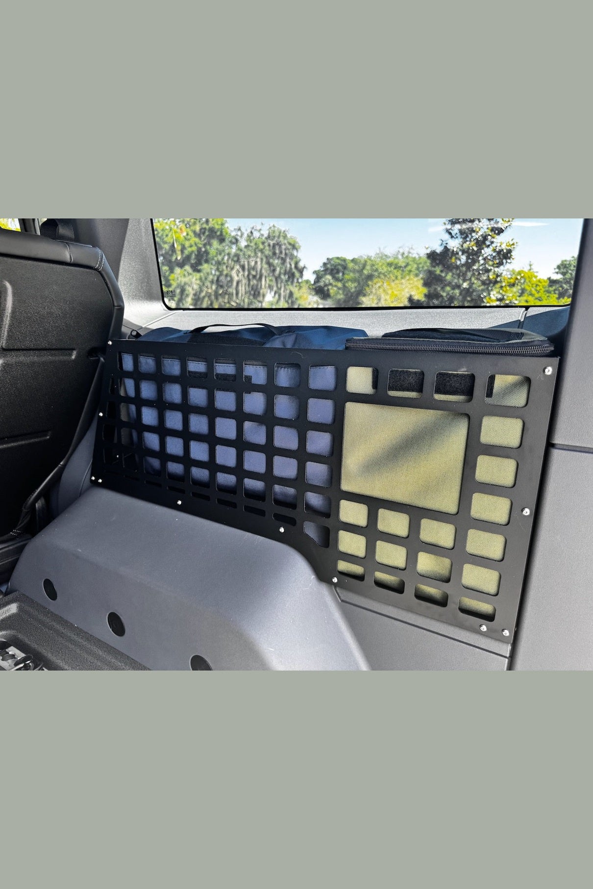 Premium Rear Loadspace Molle Storage Bin Bags Set for Car Organization