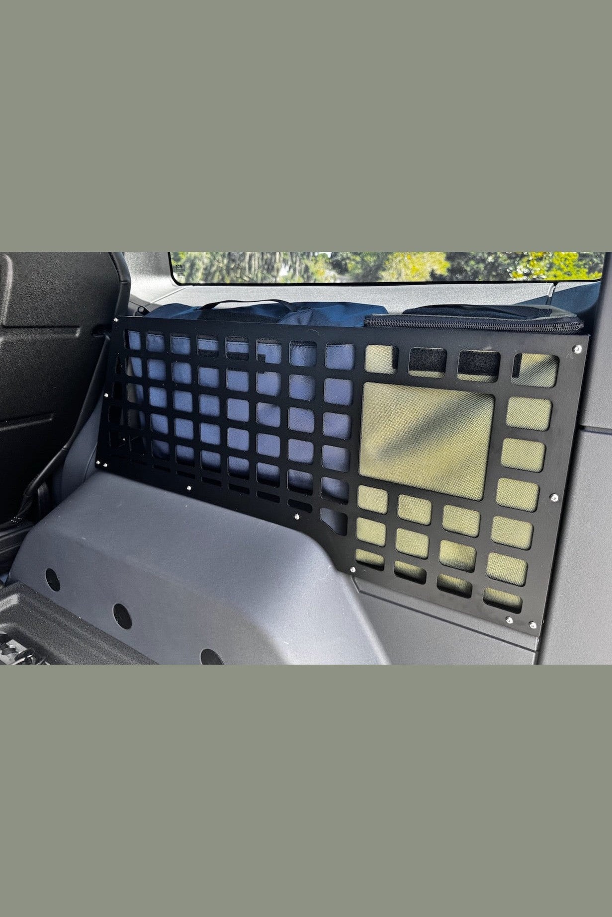 Premium Rear Loadspace Molle Storage Bin Bags Set for Car Organization