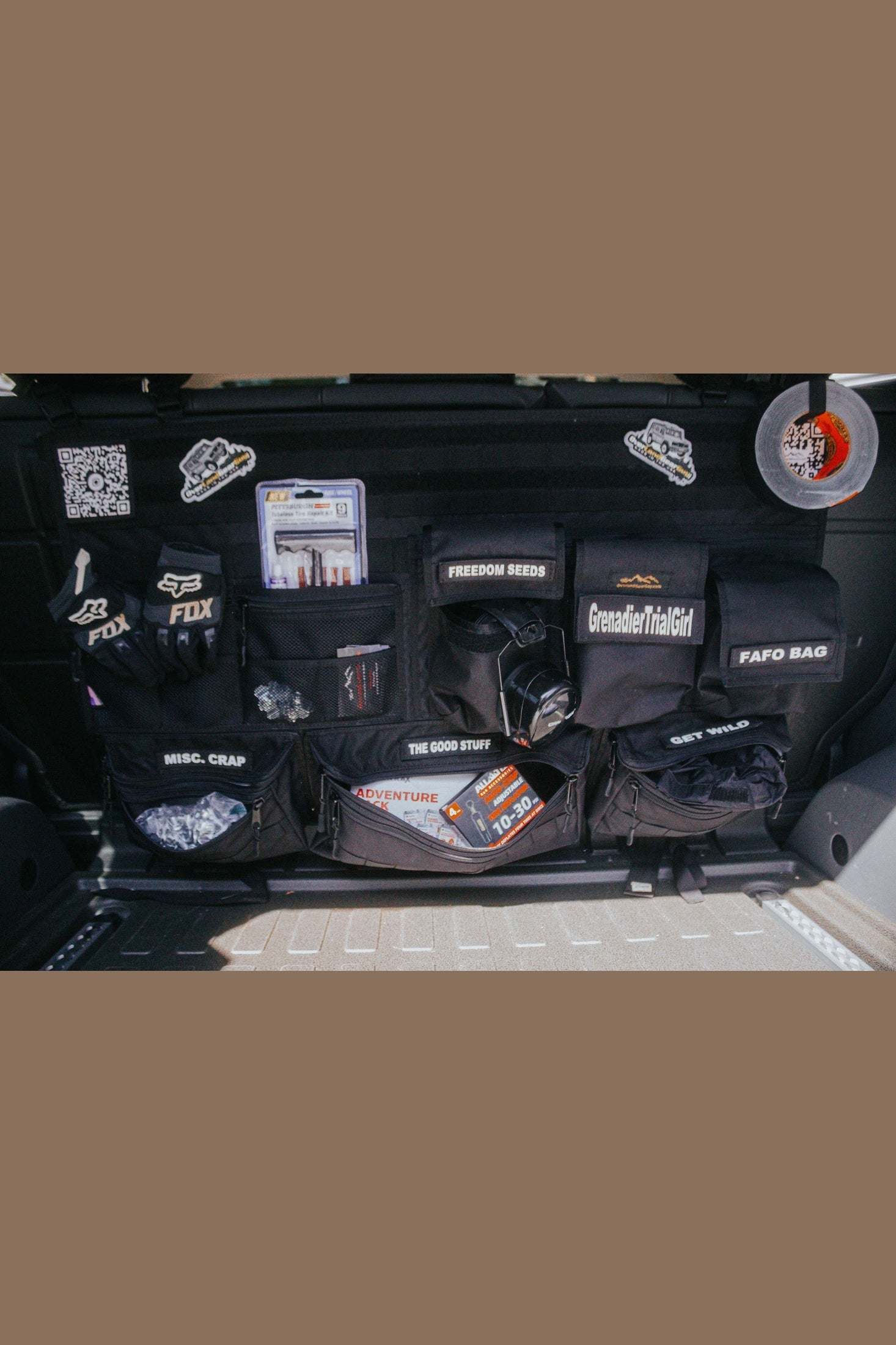 Rear Bench Seat Organizer