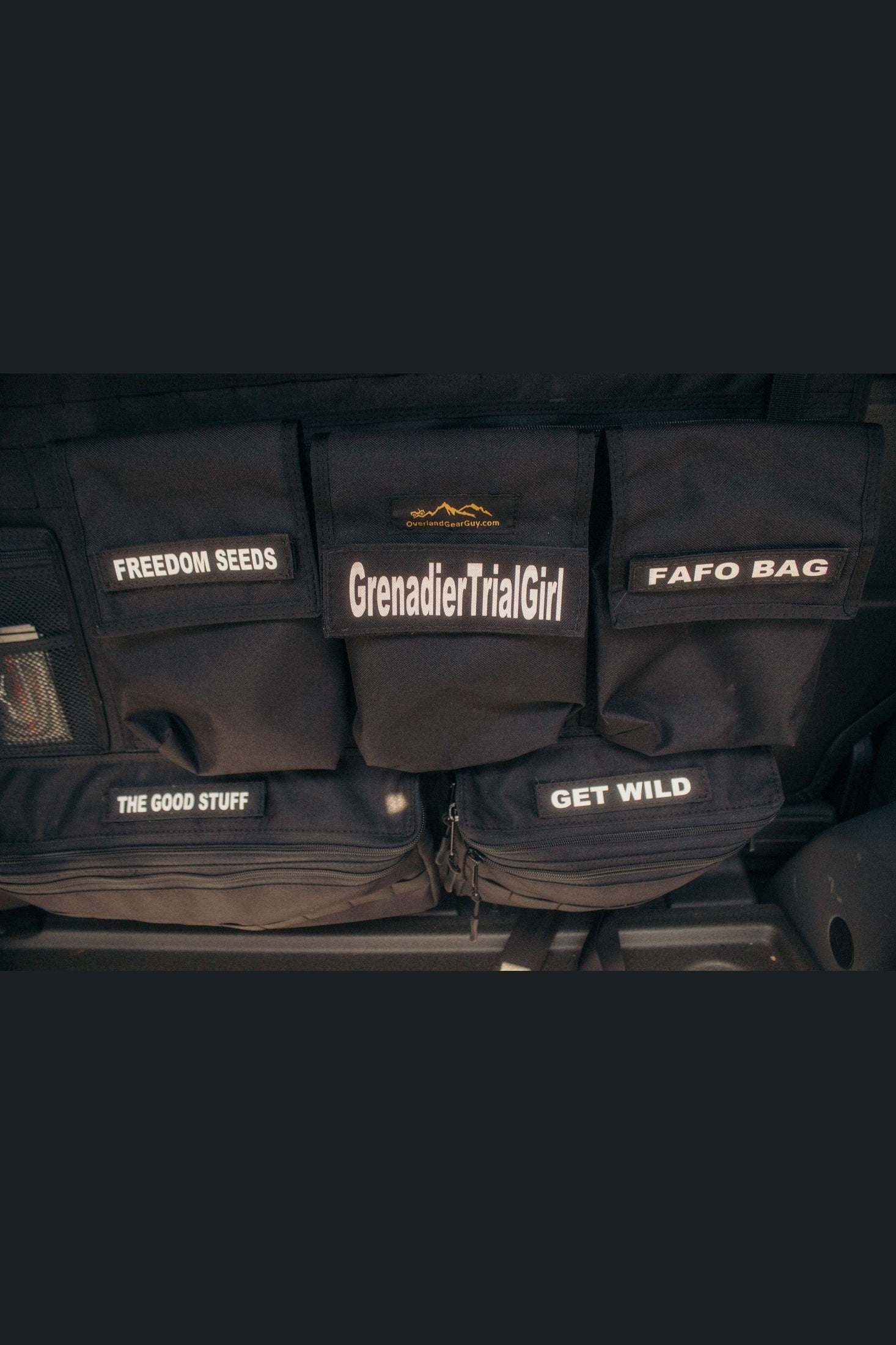 Rear Bench Seat Organizer