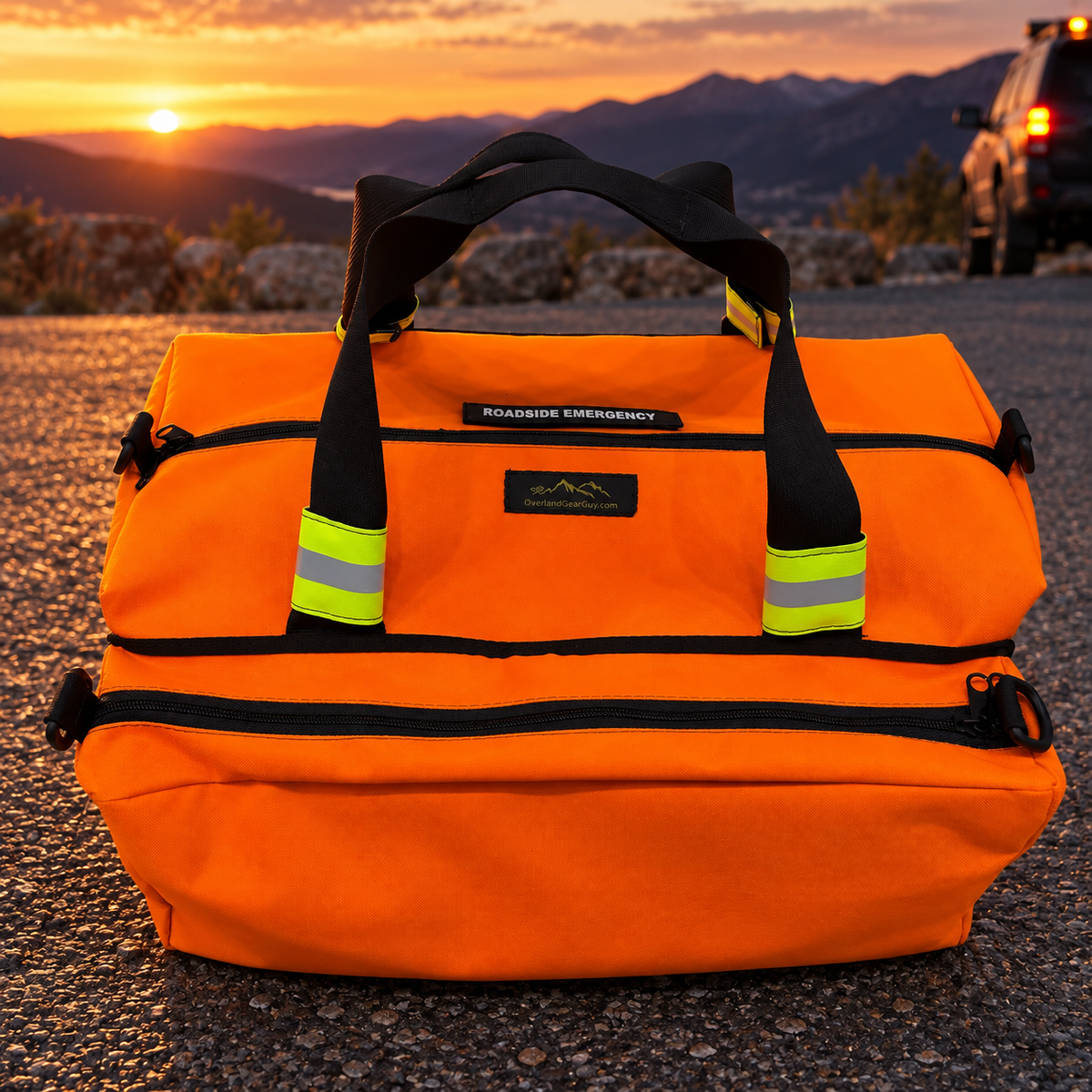 Bolsa de emergencia en carretera