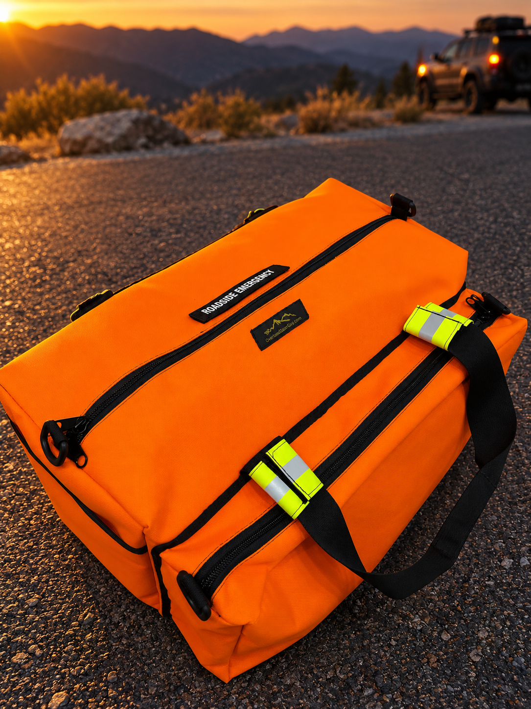 Bolsa de emergencia en carretera