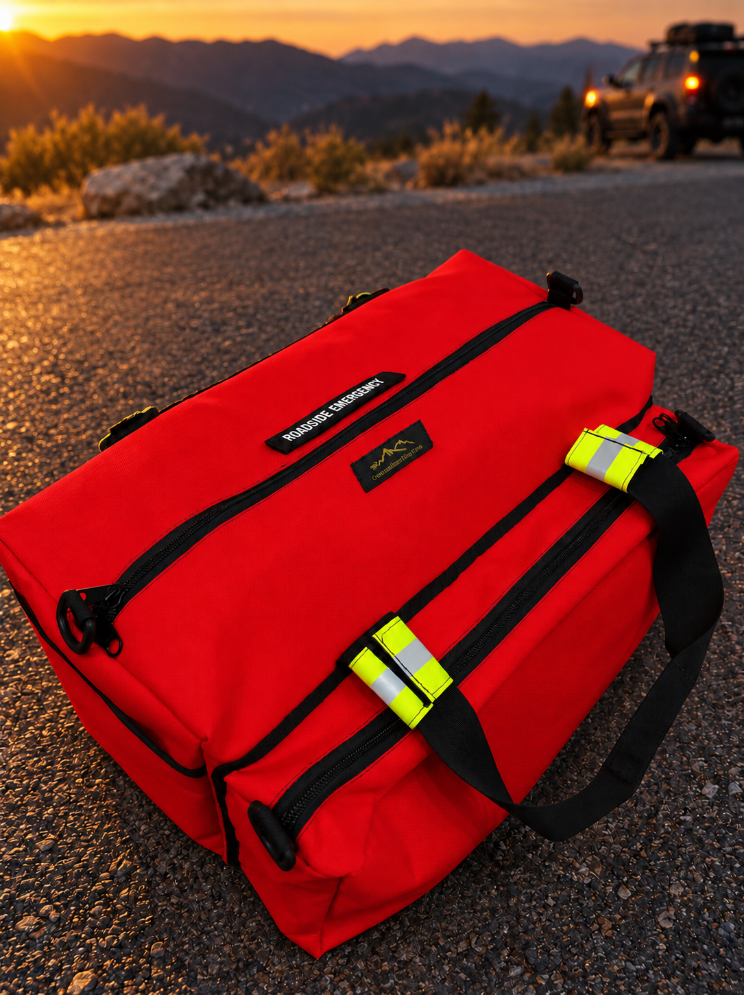 Bolsa de emergencia en carretera