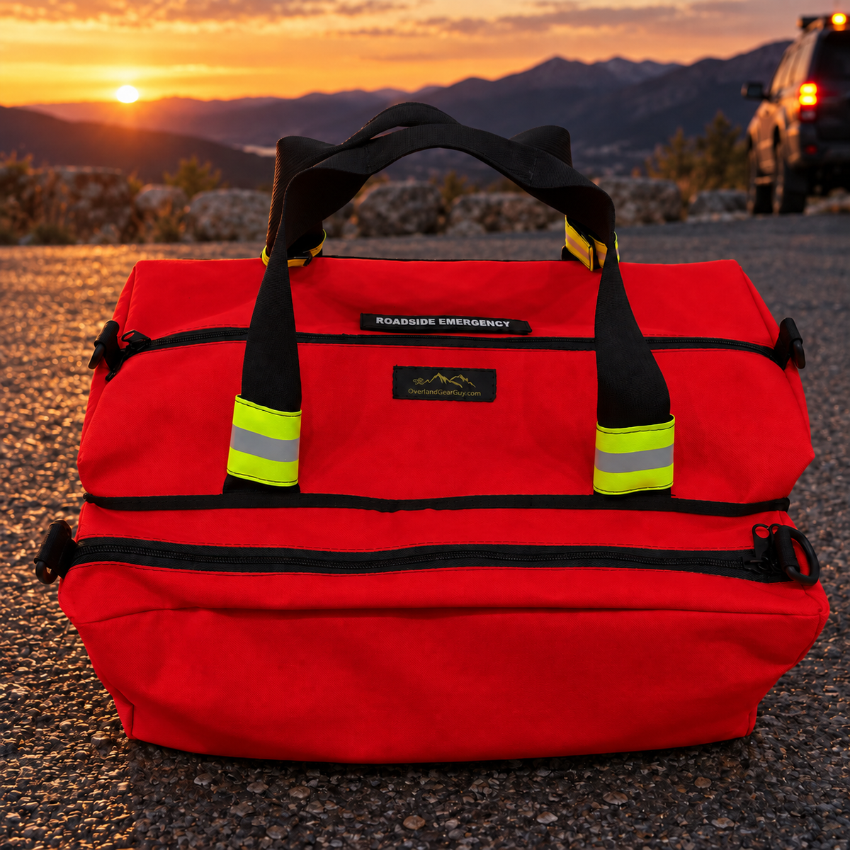 Bolsa de emergencia en carretera