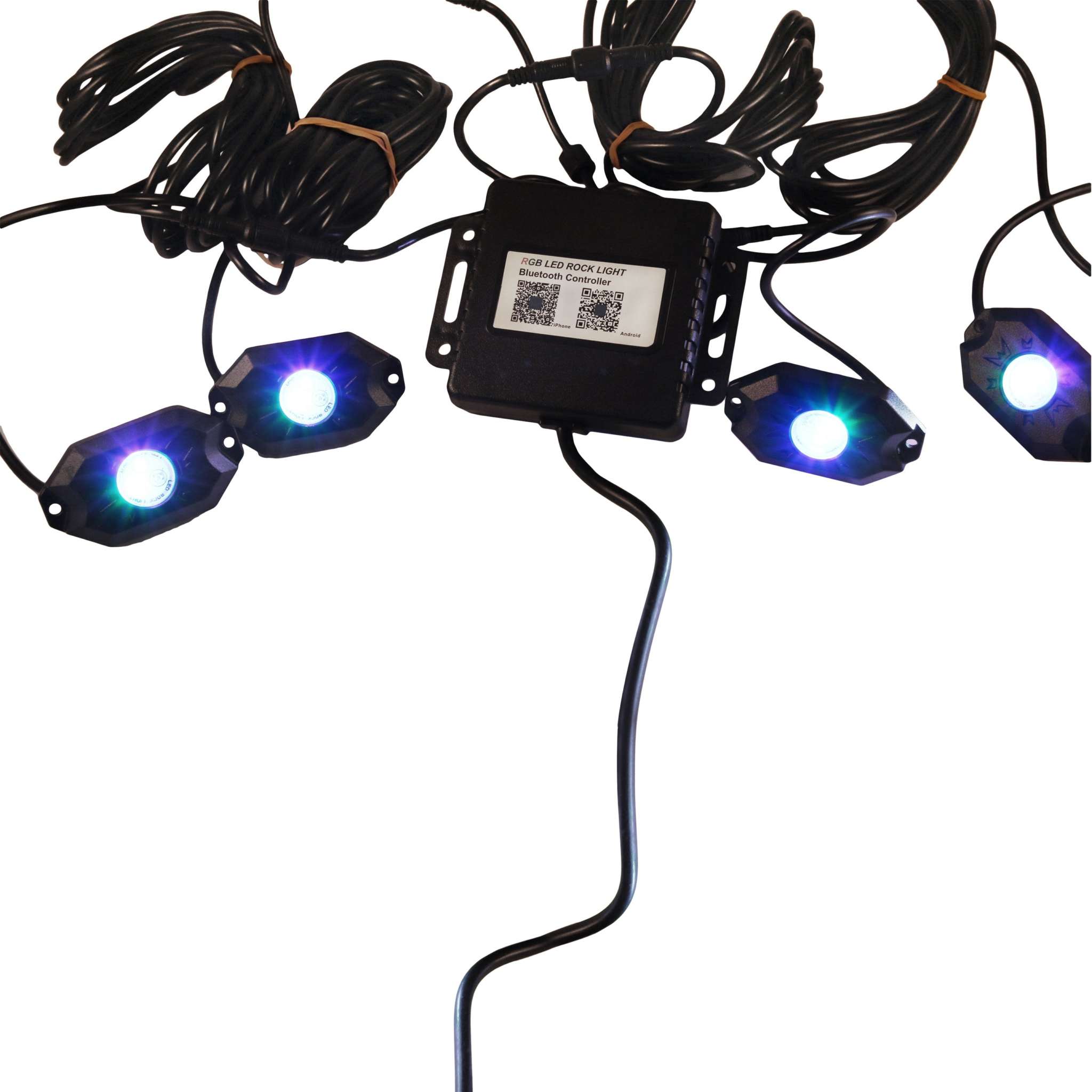 ATC Rock Lights with Bluetooth Color - Bright, Waterproof & Durable