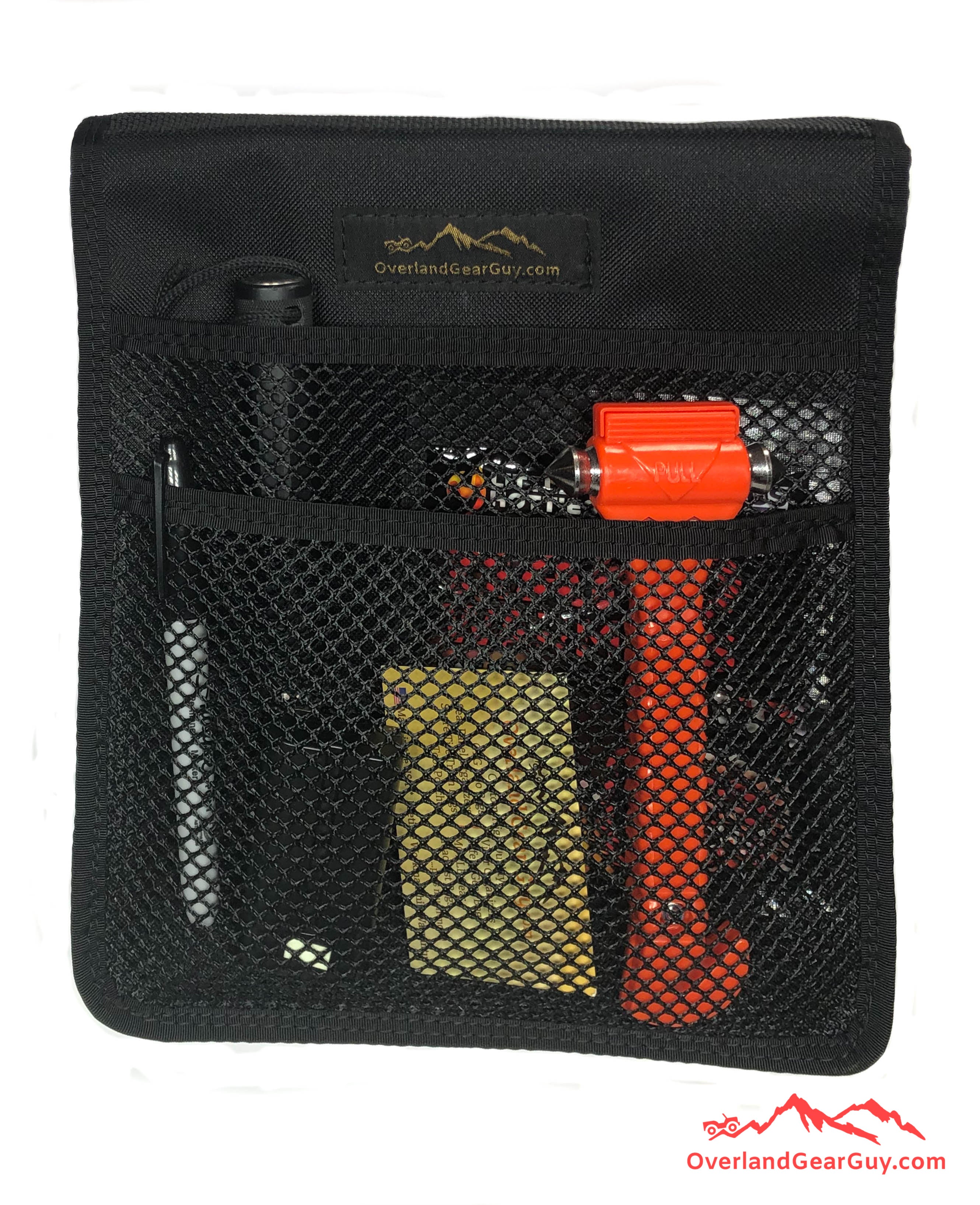 Jeep Grab Handle Mesh Flat Pocket