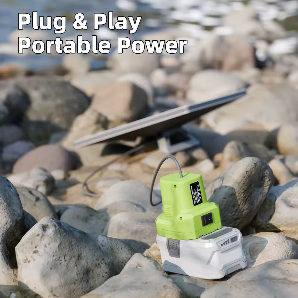 Starlink Mini Battery Adapter Power Cable – Ryobi 18V ONE+ Compatible (1M)