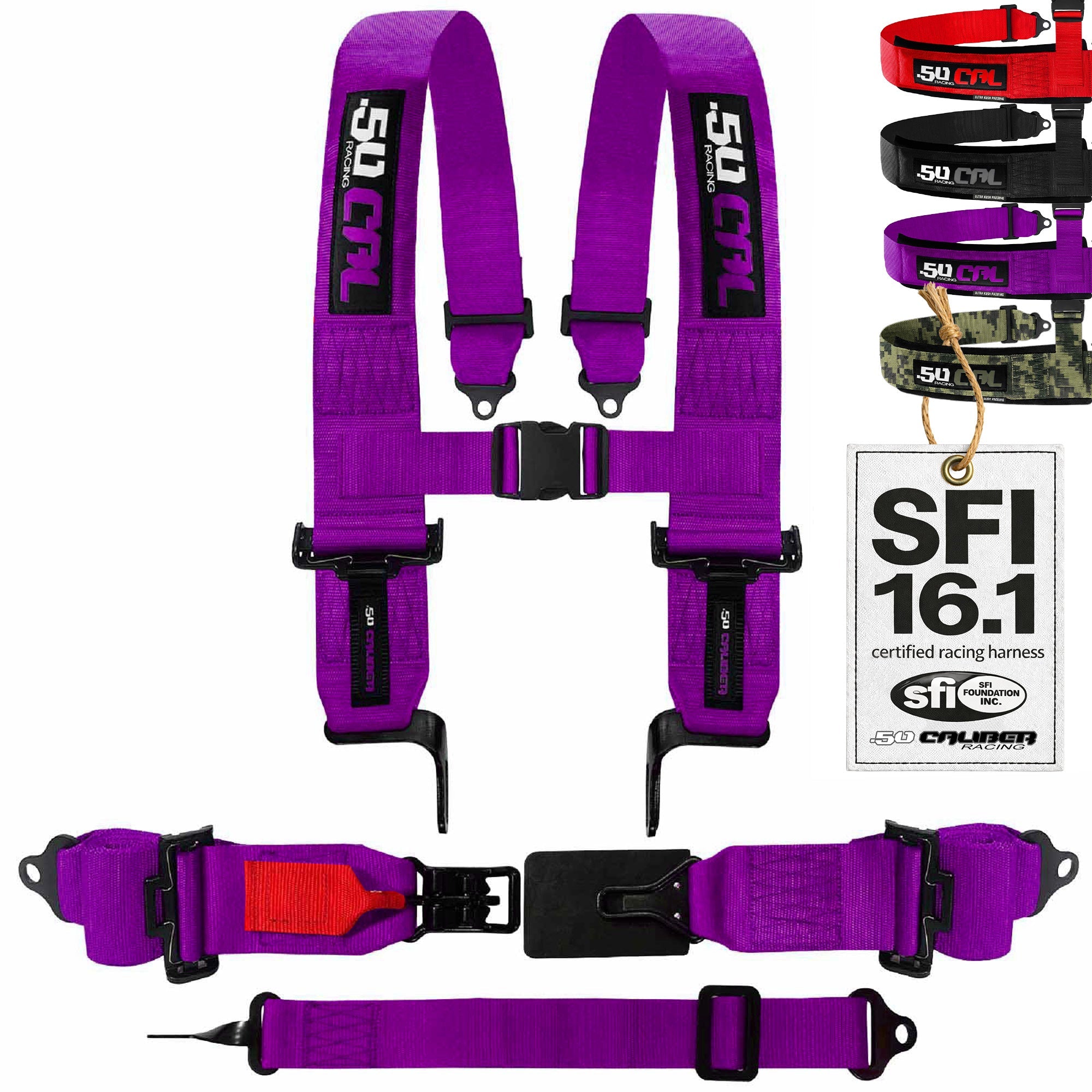 SFI Approved 2" and  3" 5 point Harness, Racing Harness