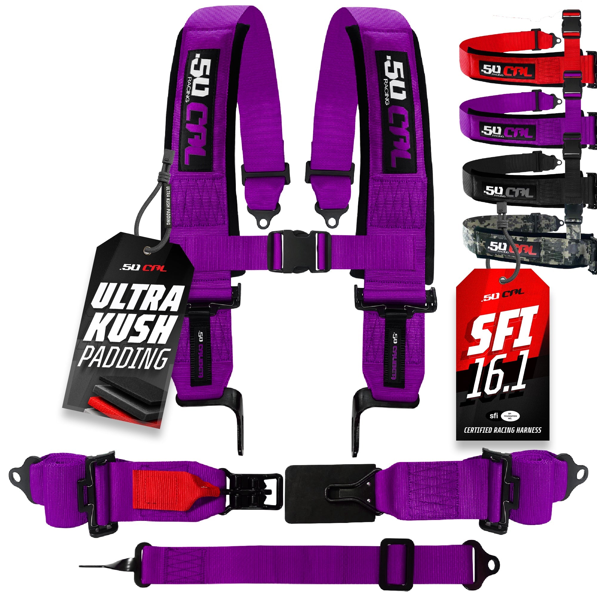 SFI Approved 2" and  3" 5 point Harness, Racing Harness