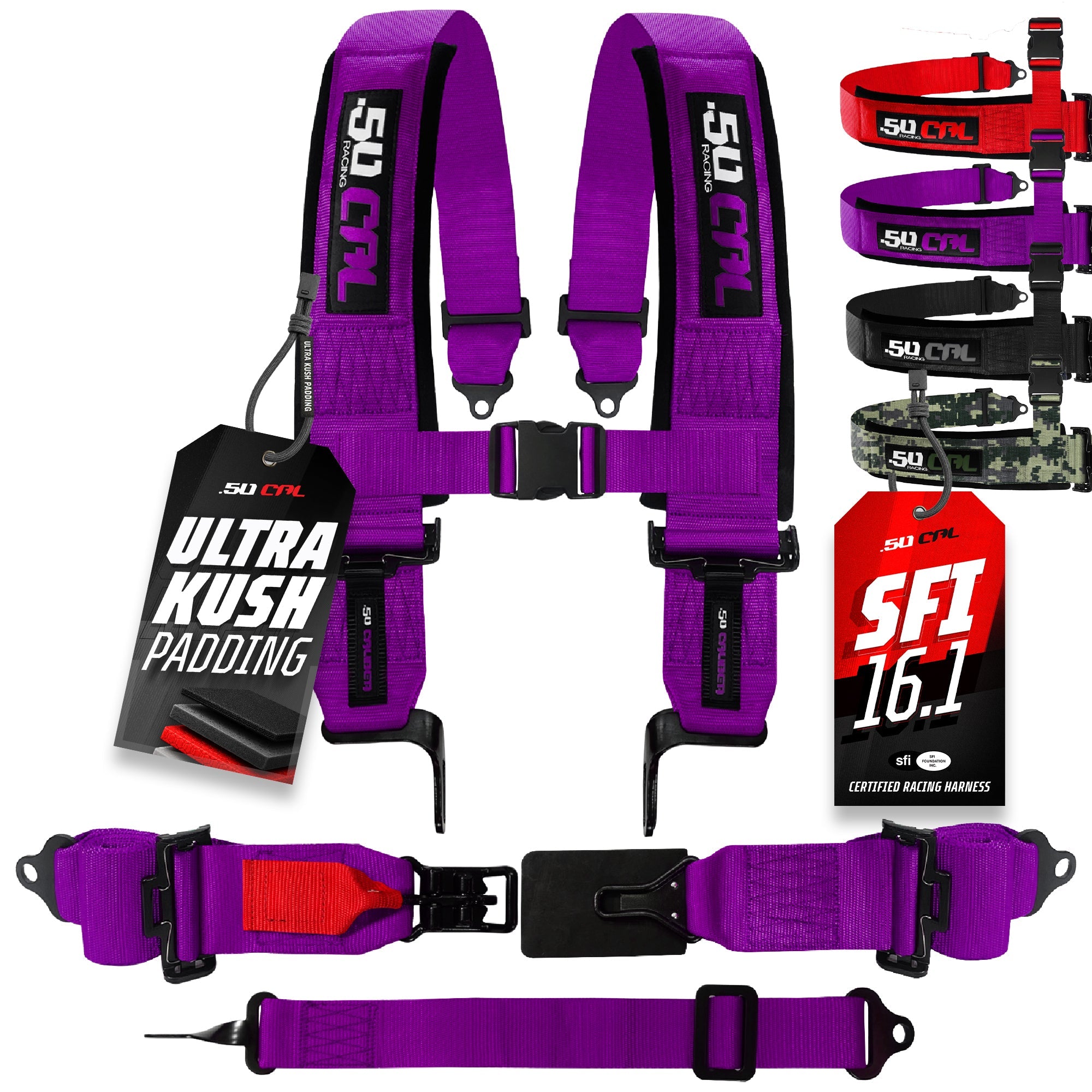 SFI Approved 2" and  3" 5 point Harness, Racing Harness