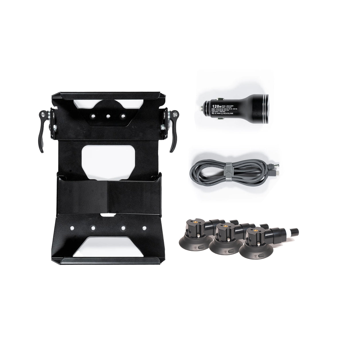 Starlink Mini Mounting Kit – Ultimate Vehicle Kit with Quick Release Mount, Power Cable & 12V Charger