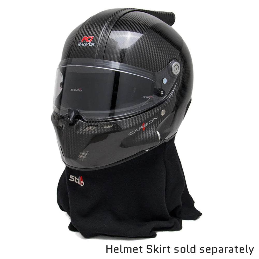 Stilo ST6 with helmet skirt and PCI custom air fitting