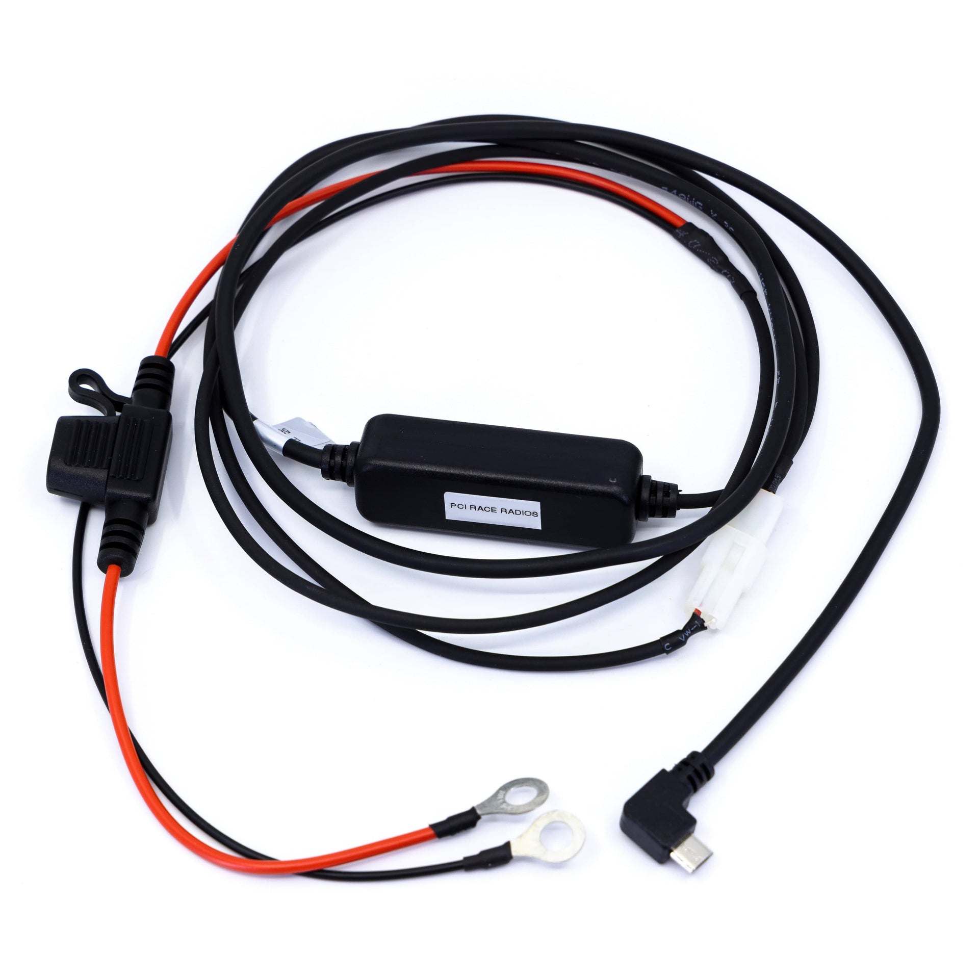 Right angle Micro USB power cable compatible with Icom Sat 100 and Go Pro Hero 1-4