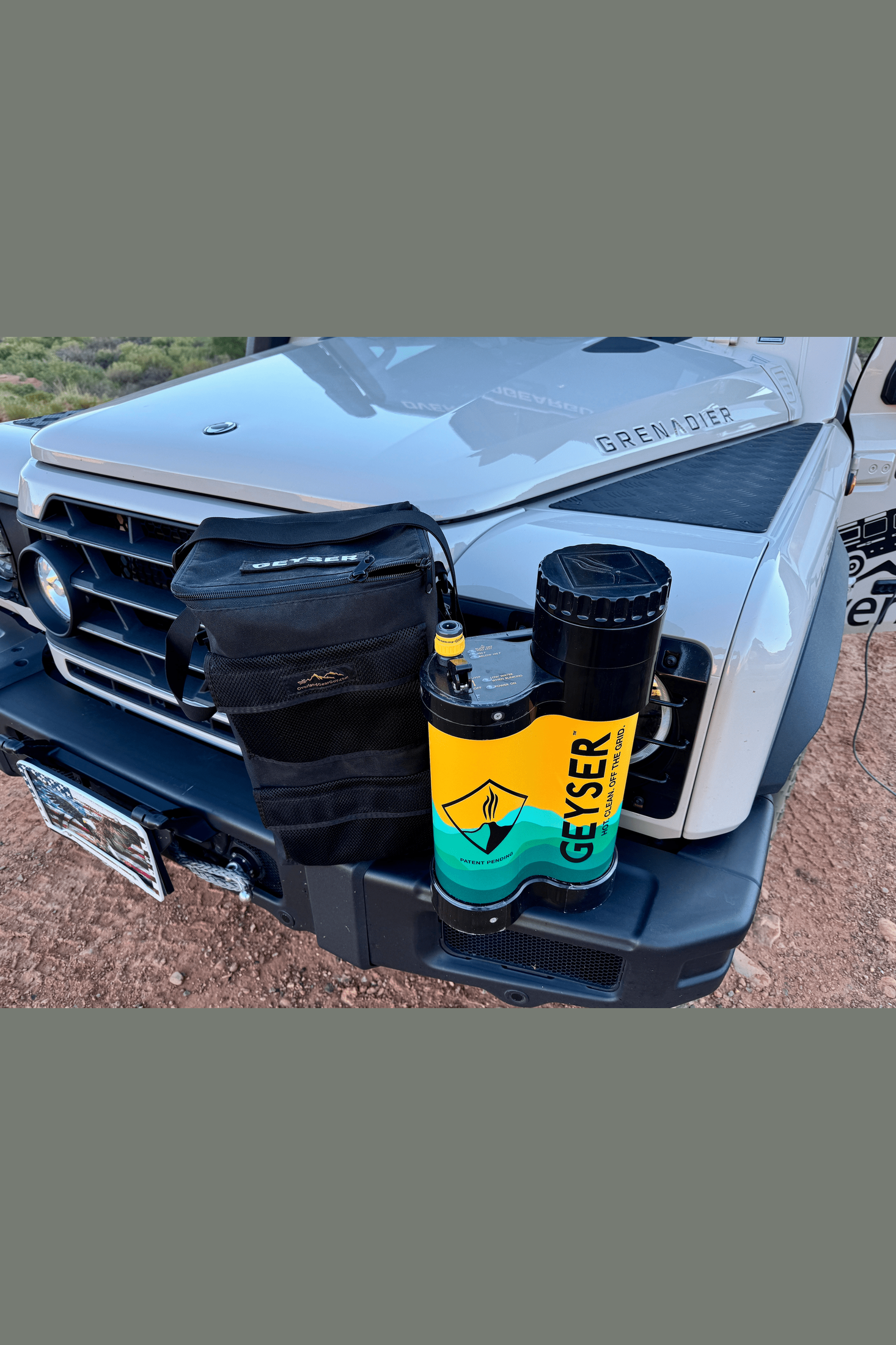 Stay Organized On-the-Go with Geyser Systems Shower Carry Bag