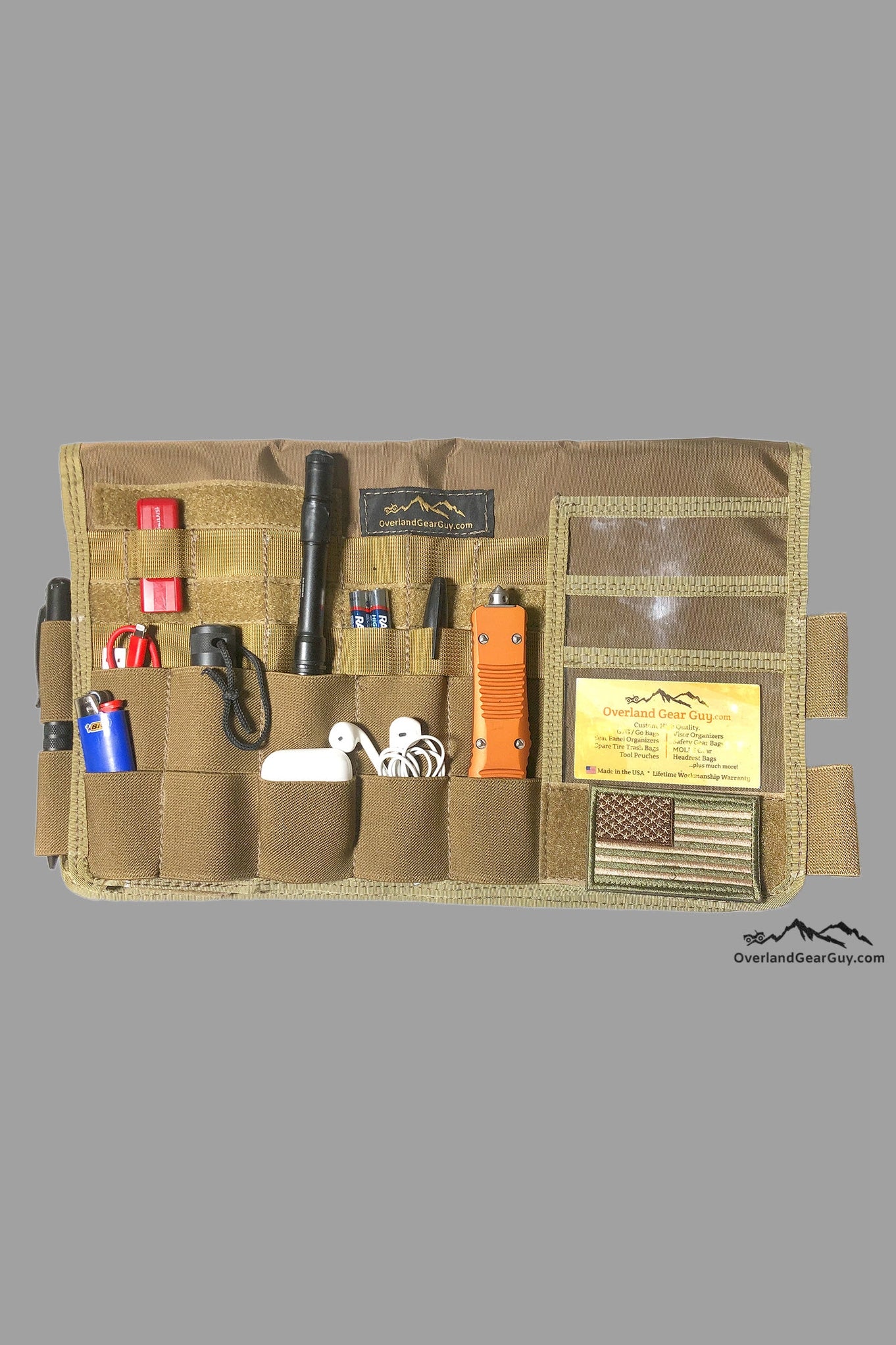 Sprinter Sun Visor Organizer without mirror