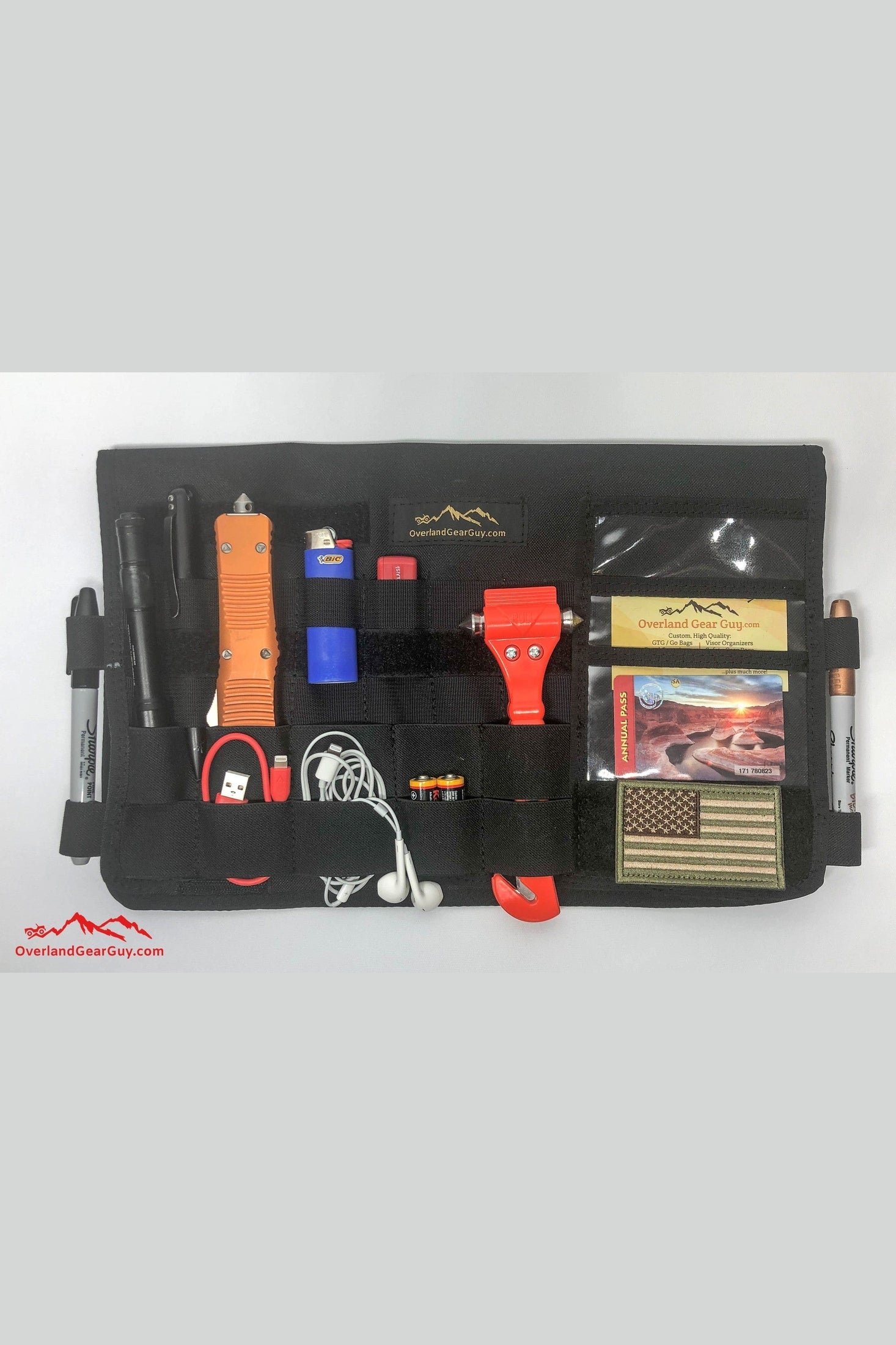 Sprinter Sun Visor Organizer without mirror