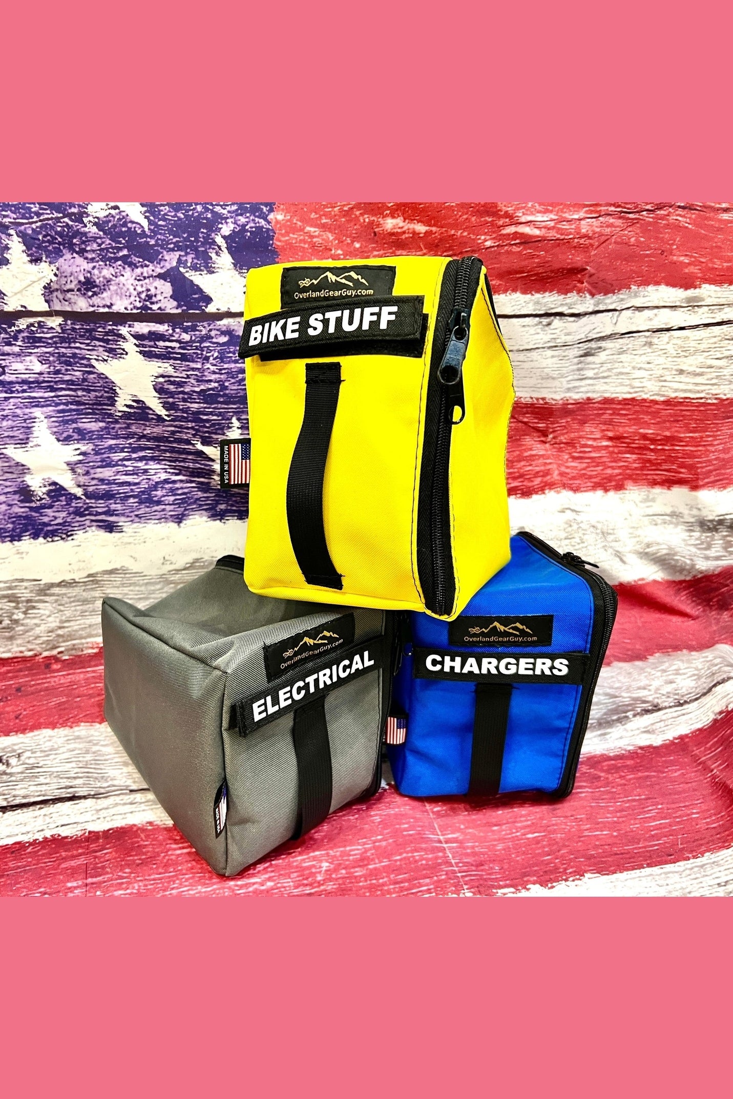 Storyteller Overhead Cabinet Storage Bags