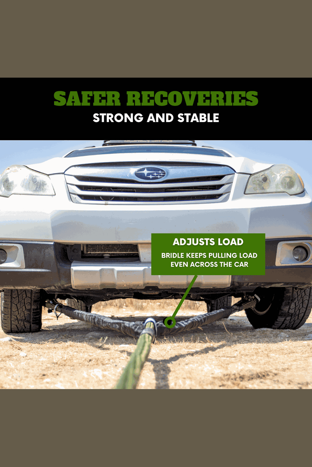 Subaru Recovery Kit - Ultimate Safety for Adventurers