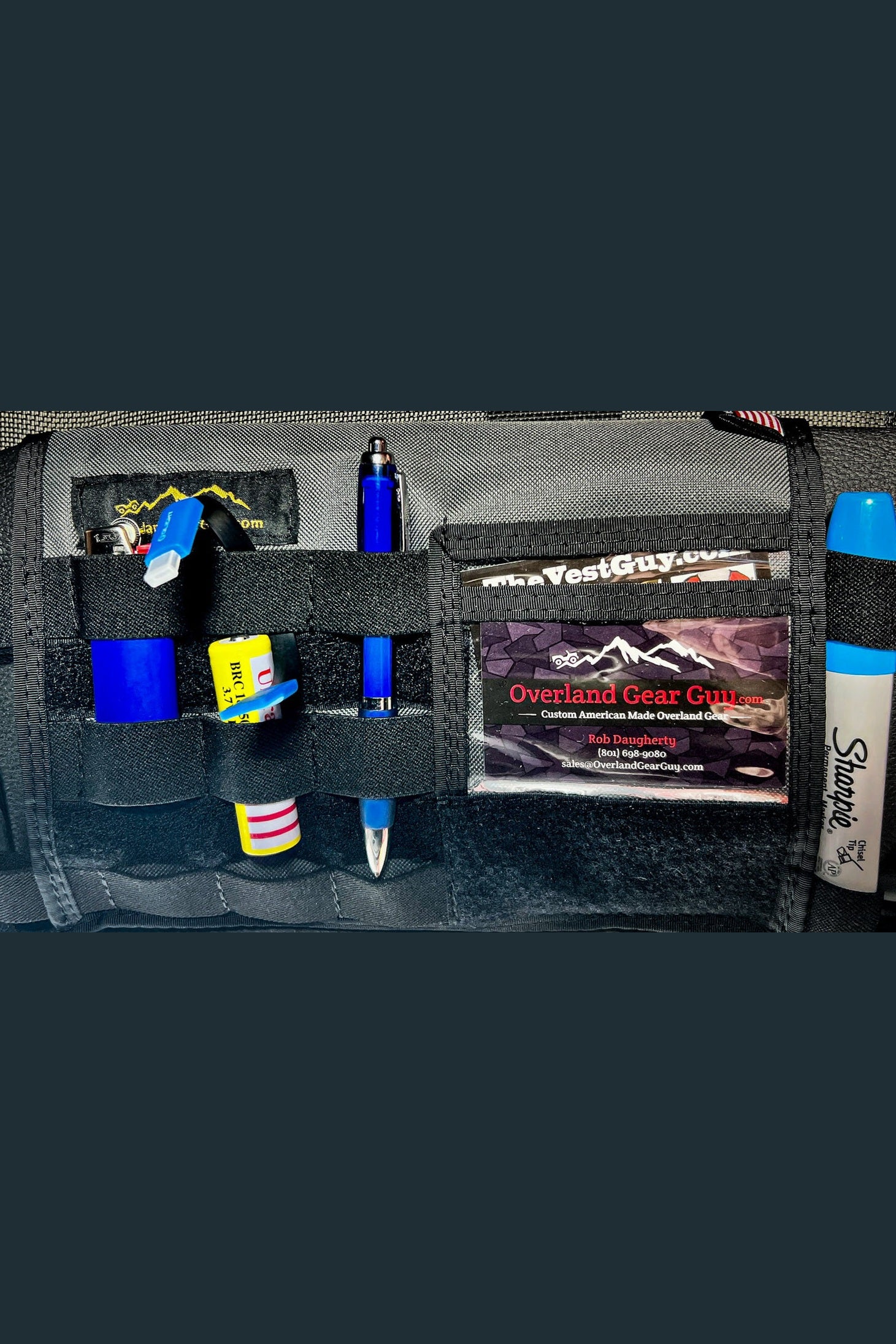 Grenadier MOLLE Visor Organizer WITH MIRROR