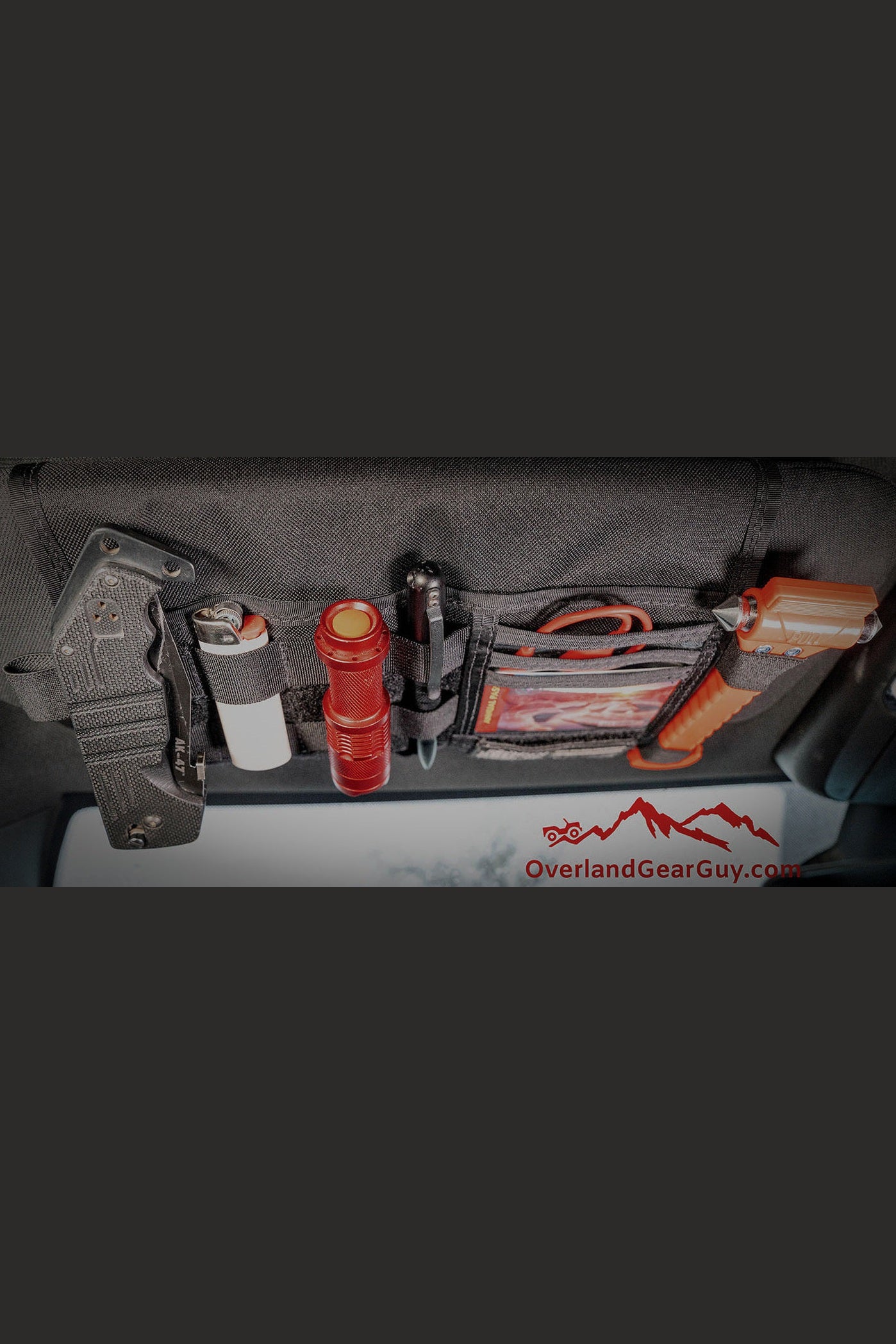 Grenadier MOLLE Visor Organizer WITH MIRROR