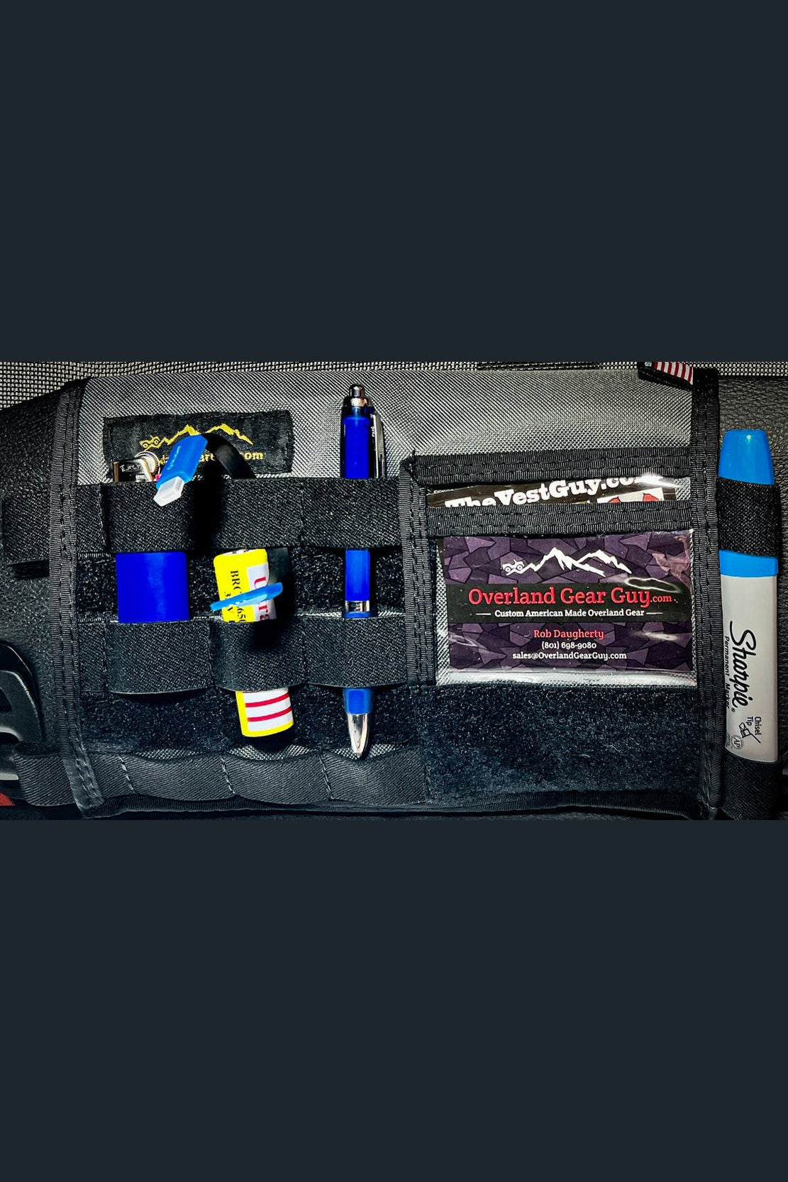 Grenadier MOLLE Visor Organizer WITH MIRROR